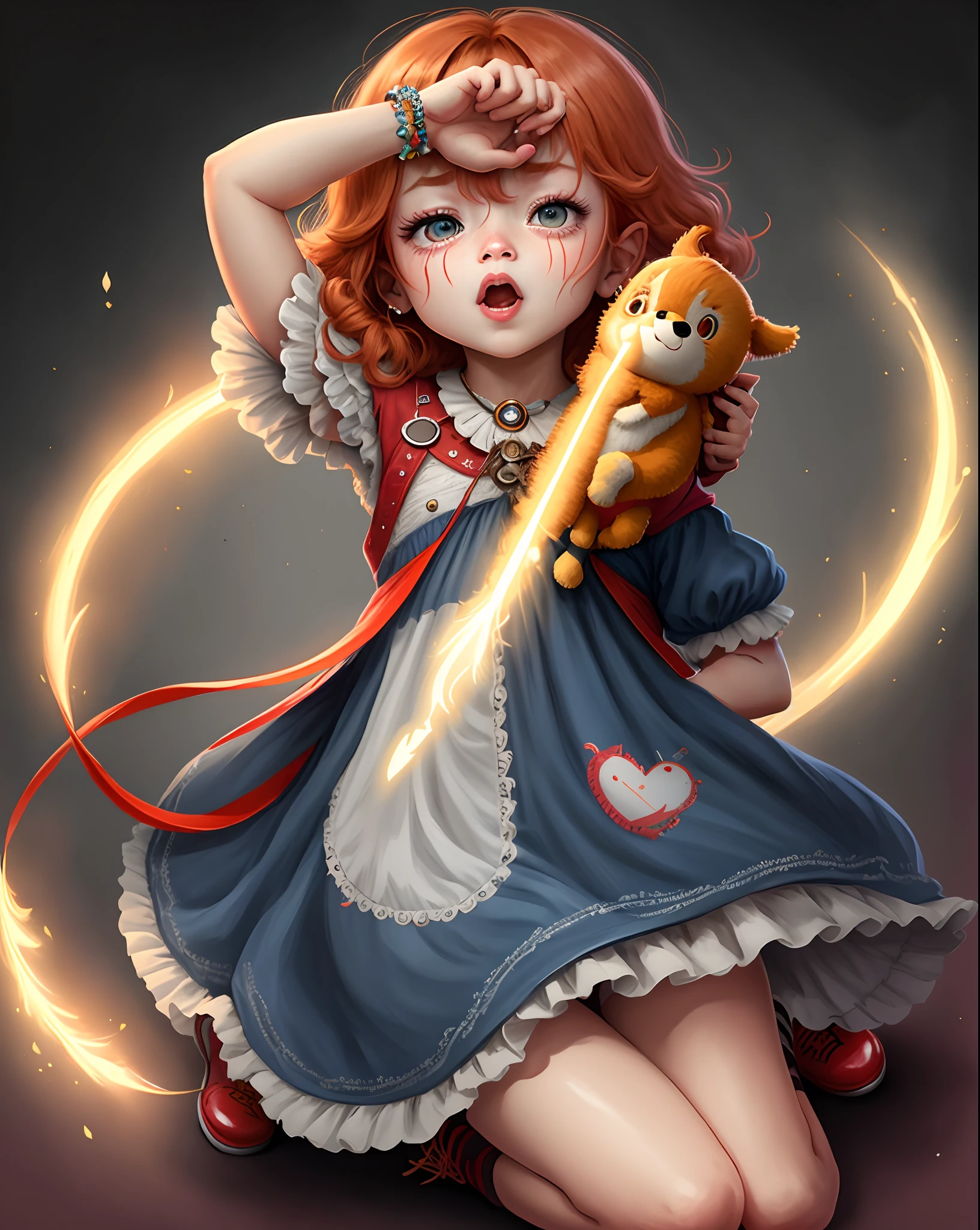the amazing digital circus oc crybaby lively toy ginger