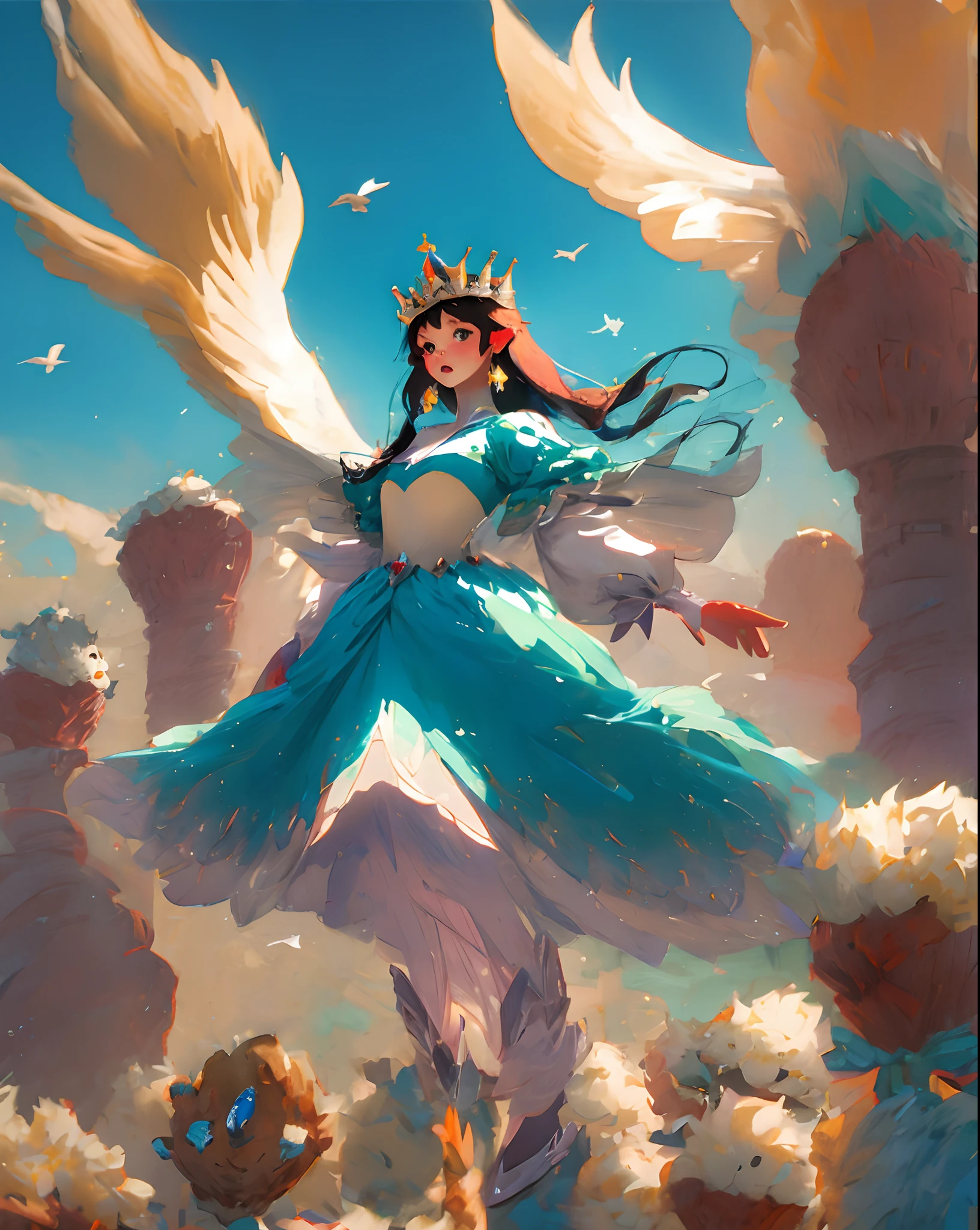 bird princess saint