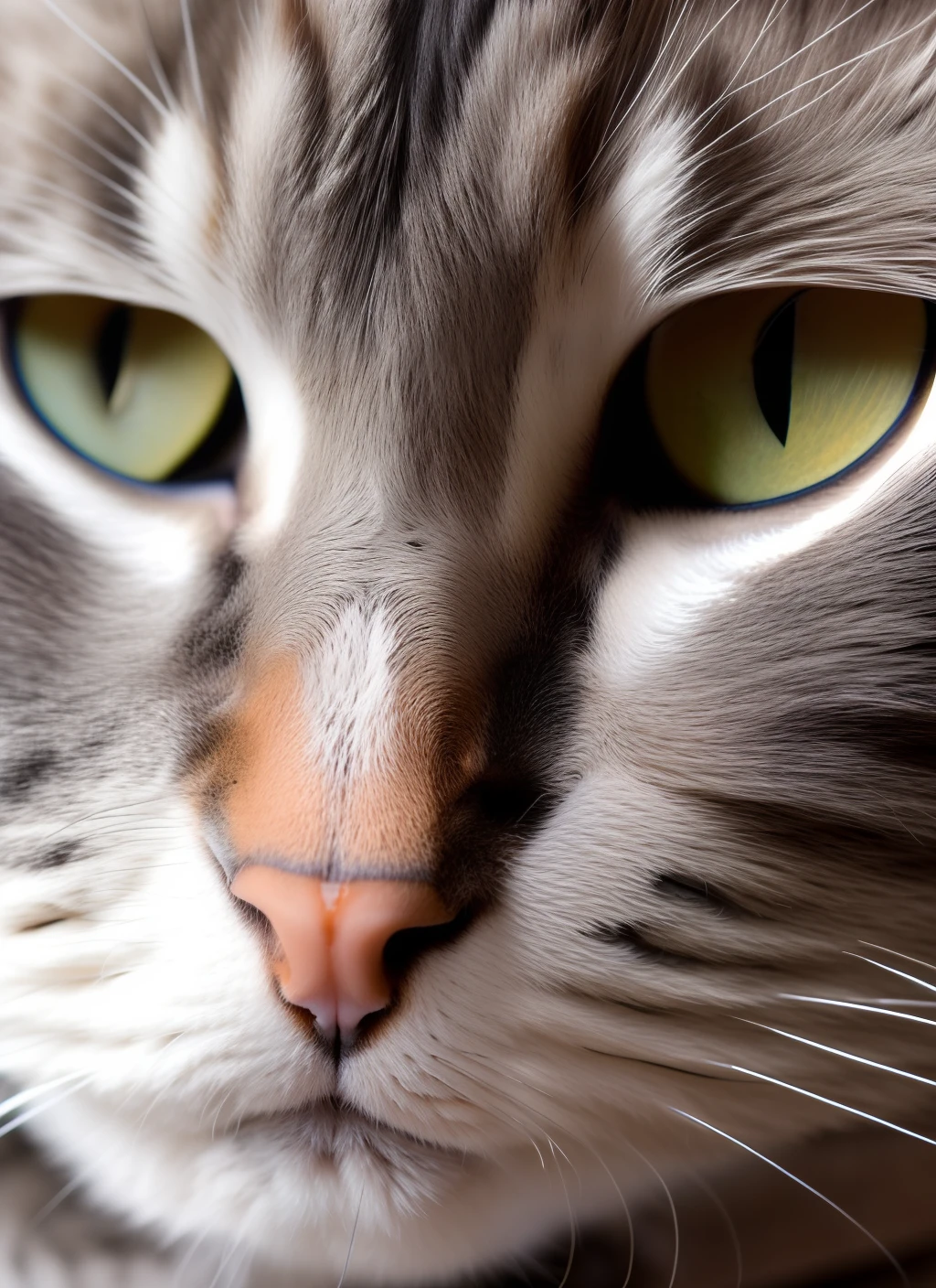 Cat being sad strong