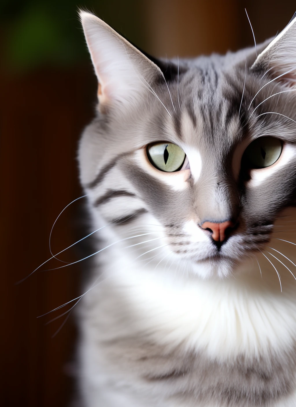 Cat being sad strong