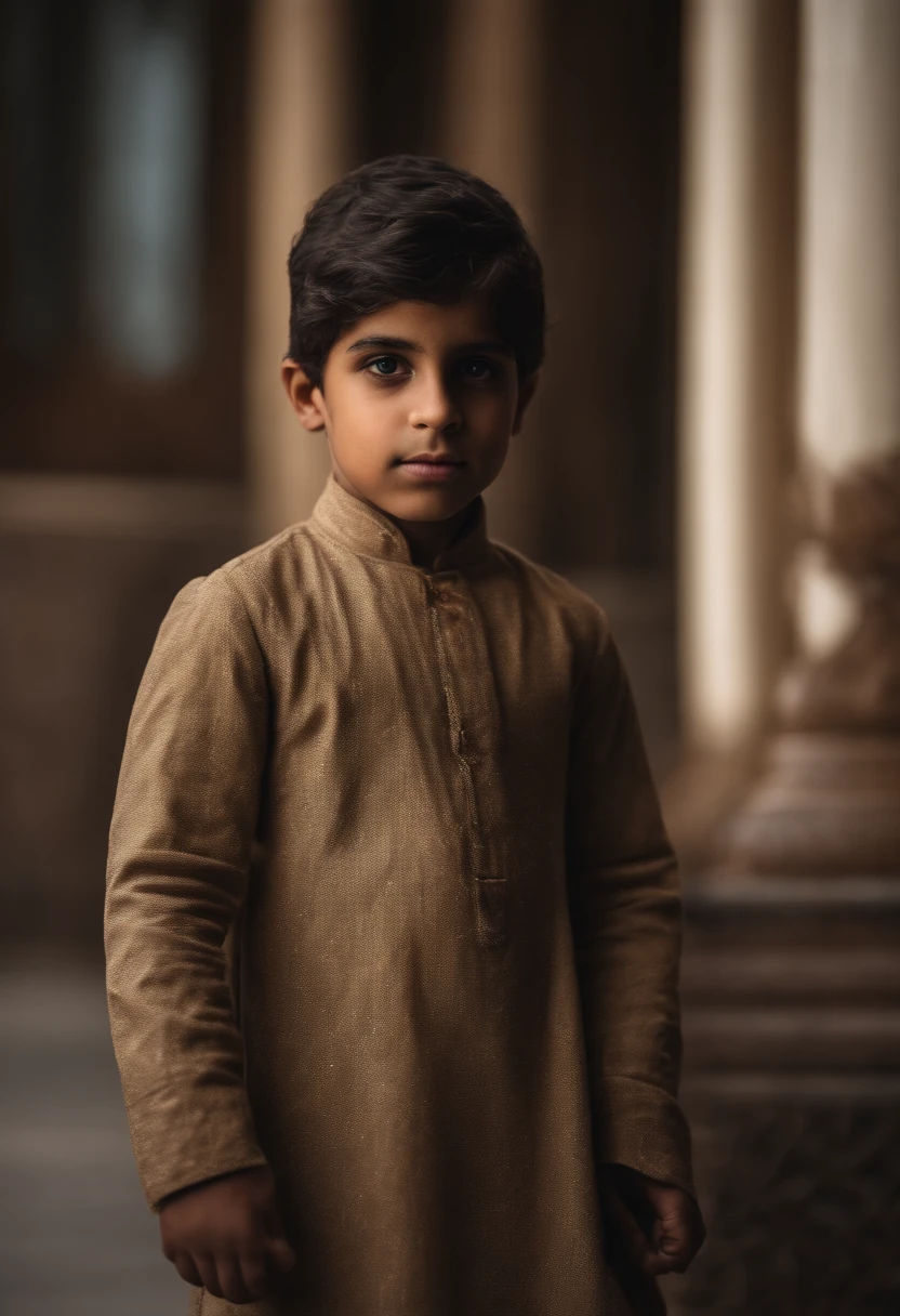 A Muslim boy arabic fashion cute