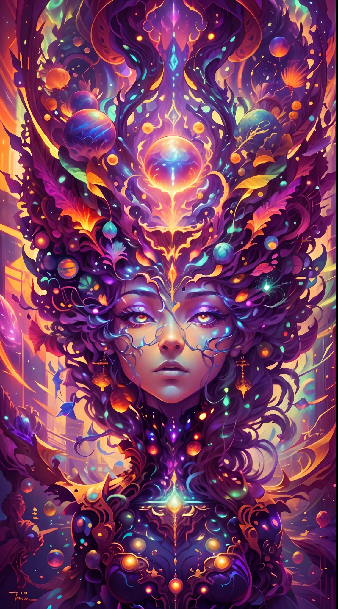 masterpiece, beautiful psychedelic angel of antimatter, black light painting <lora:PsyAI_128:1> PsyAI
