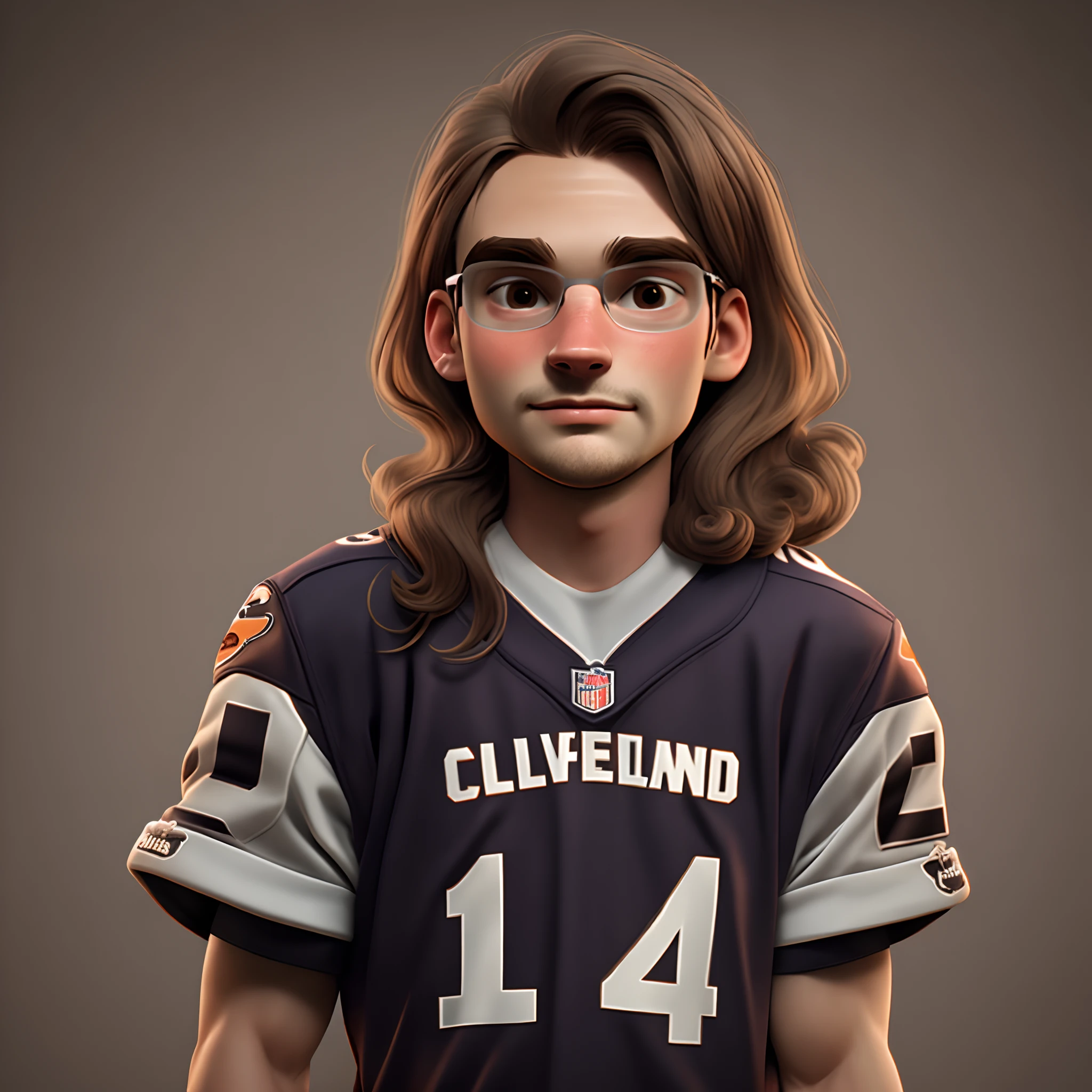jeffery dahmer with cleveland browns jersey