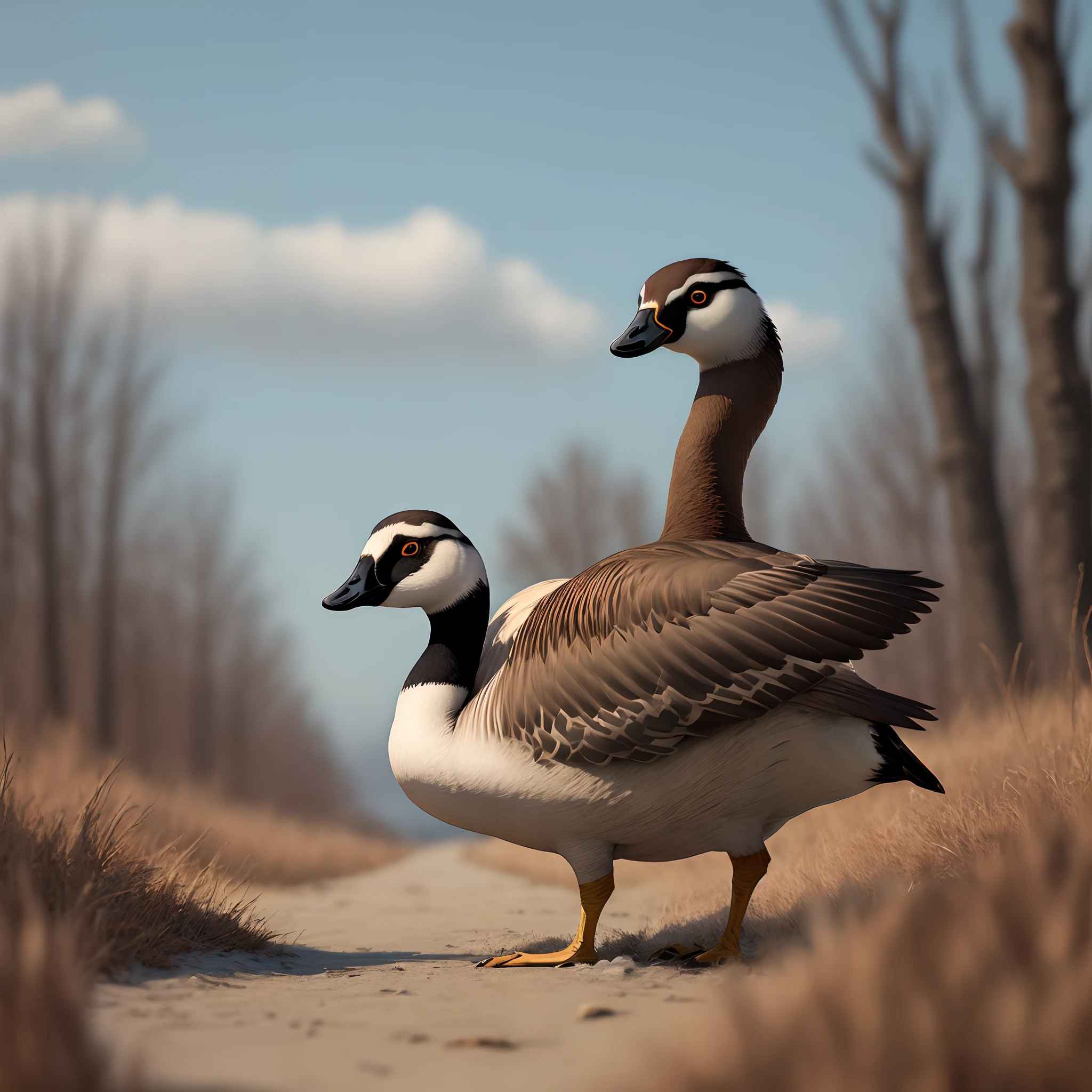 Eldritch canadian goose