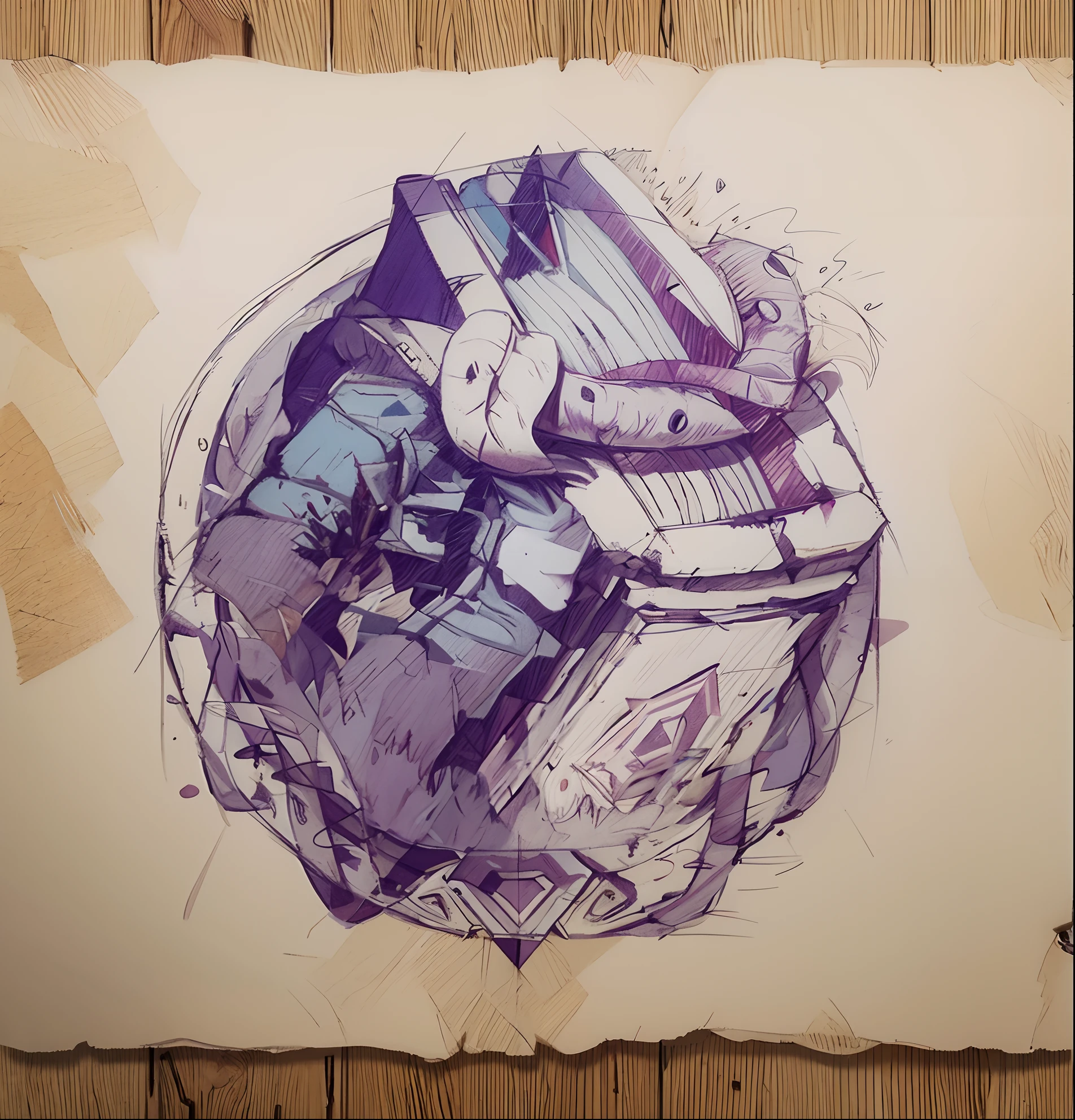 Line drawing refinement and coloring