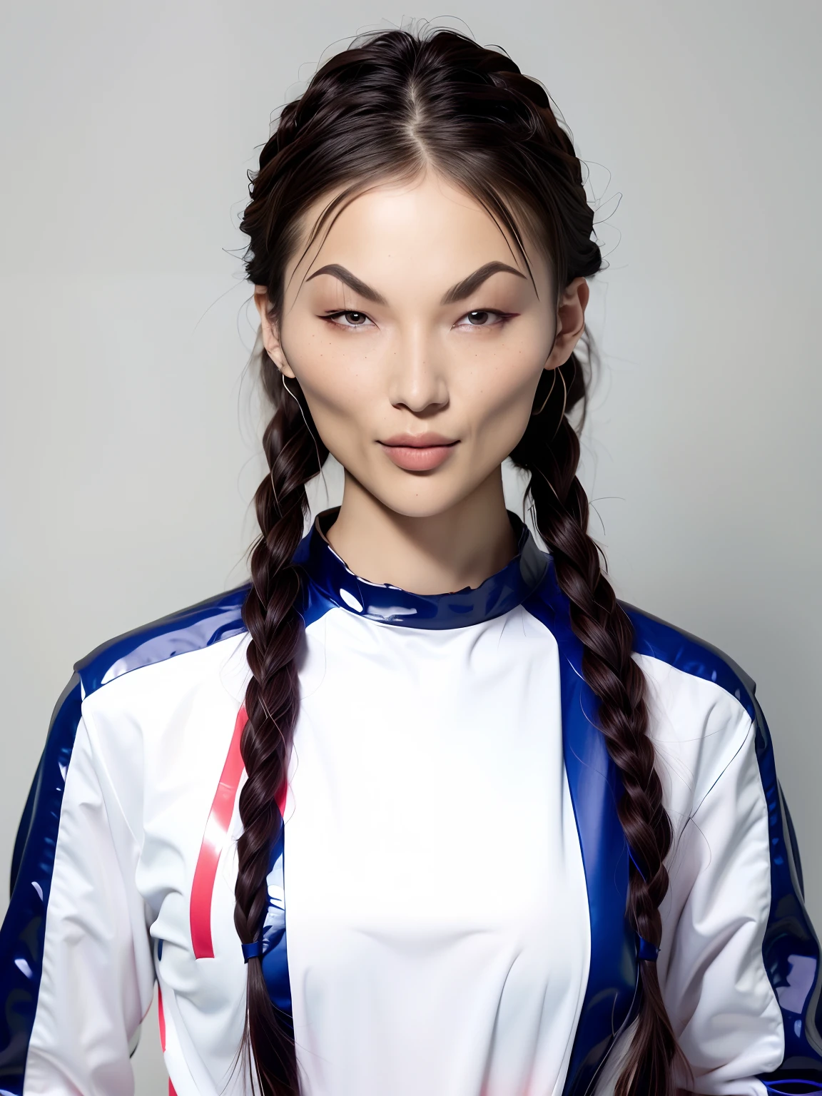 PVC red tracksuit