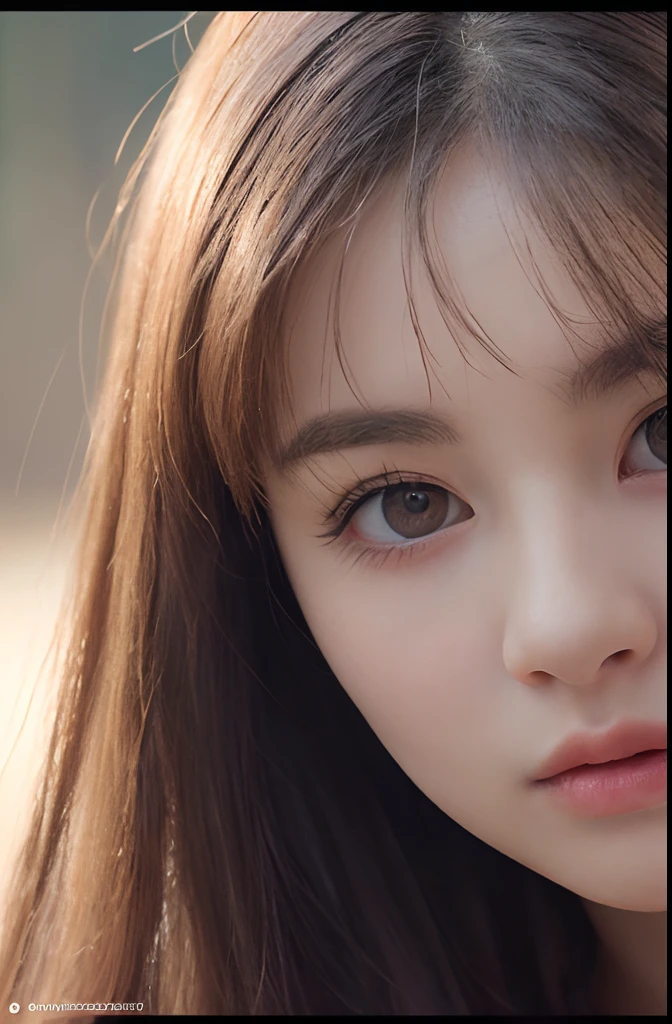 (daydream), 1girl, (upper body (close face)) picture, Kim Yoo-jung, (beauty goddess (Russian)), (insult strip colour hair), (8k HD extremely realistic detailed eye:1.5 (soft scene, very low lightning), detailed beautiful reflection pupil, masterpiece:1.3, ultra highres:1.2, dynamic lighting),