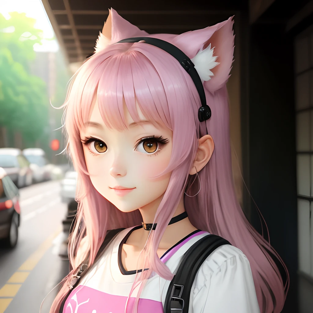Cute y2k anime girl