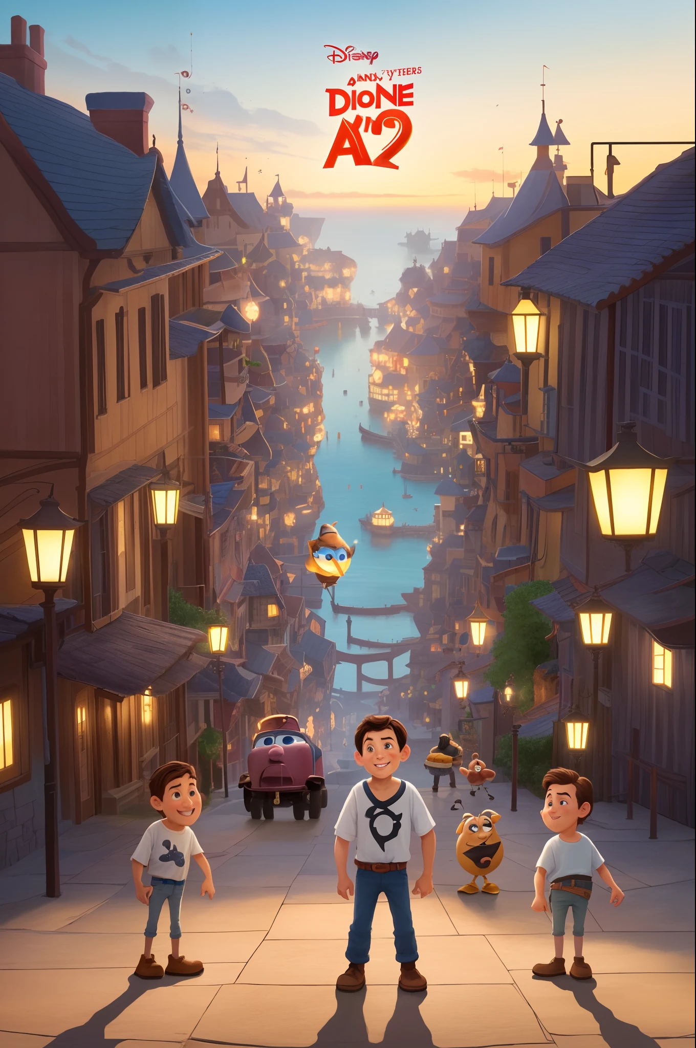 Disney Pixar alone with the boys