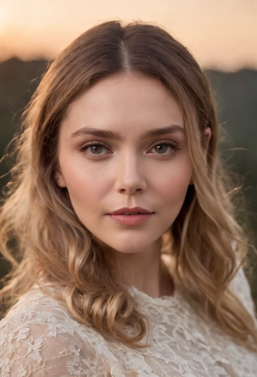 (estilo RAW, obra-prima, melhor qualidade, ultra-detalhado), 28 anos Elizabeth Olsen postando ao ar livre, peito grande, noite bonita, alegre e feliz, clear sky, analogue style, (textura da pele, grain of film), cinematiclight, side-lighting, ultra high-resolution, porno, porn, buceta, mostrando a vagina, pussy, xxx