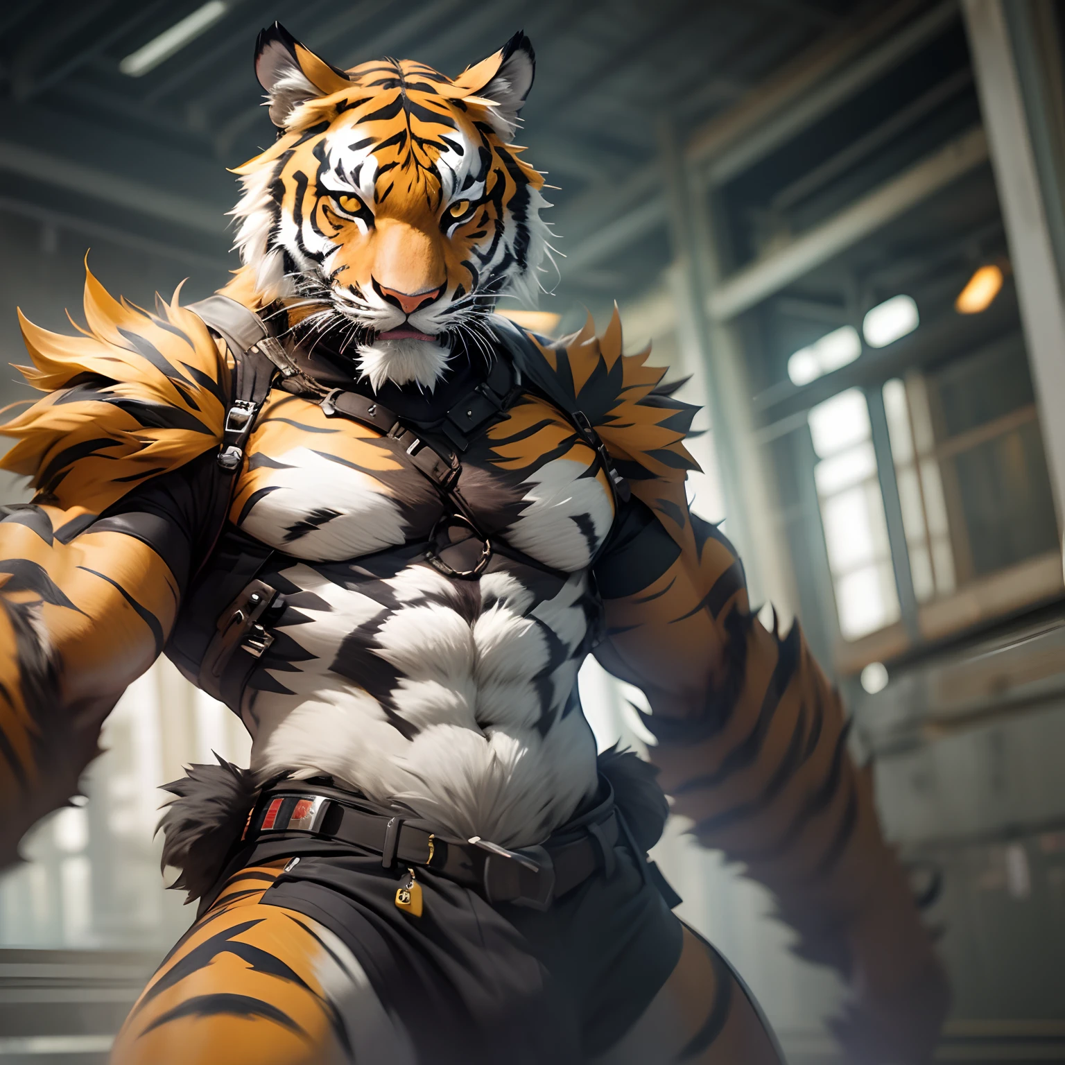 FUTURISTIC MALAYSIA TIGER MAN