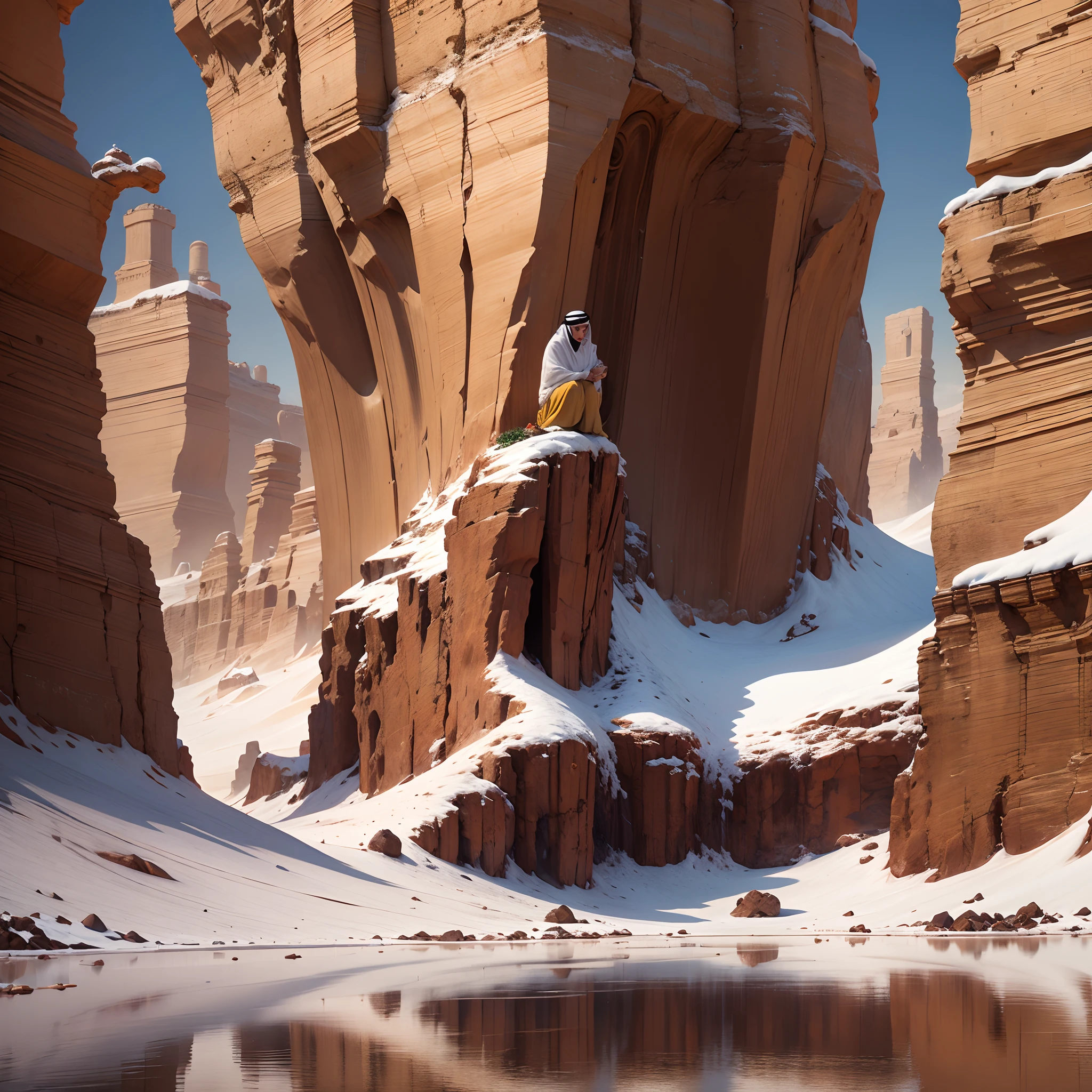 arabic snow in the desert --auto --s2