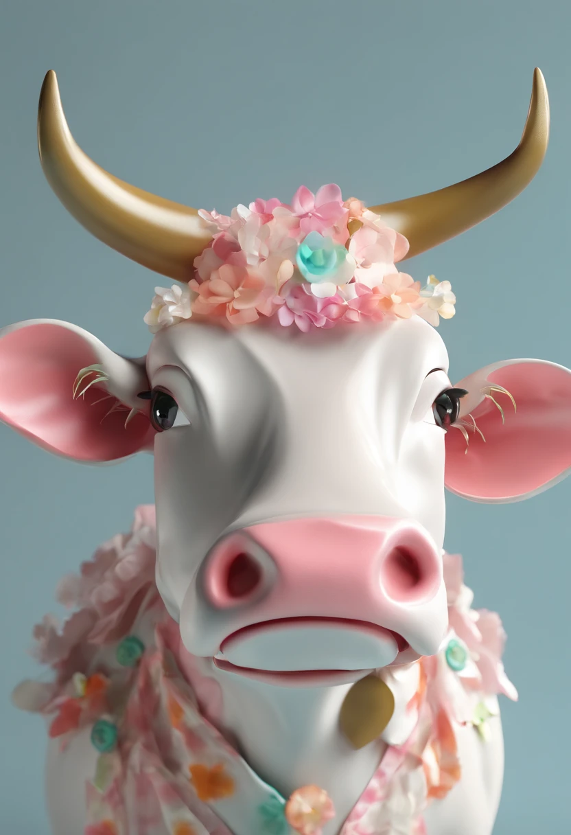 Cow in dress