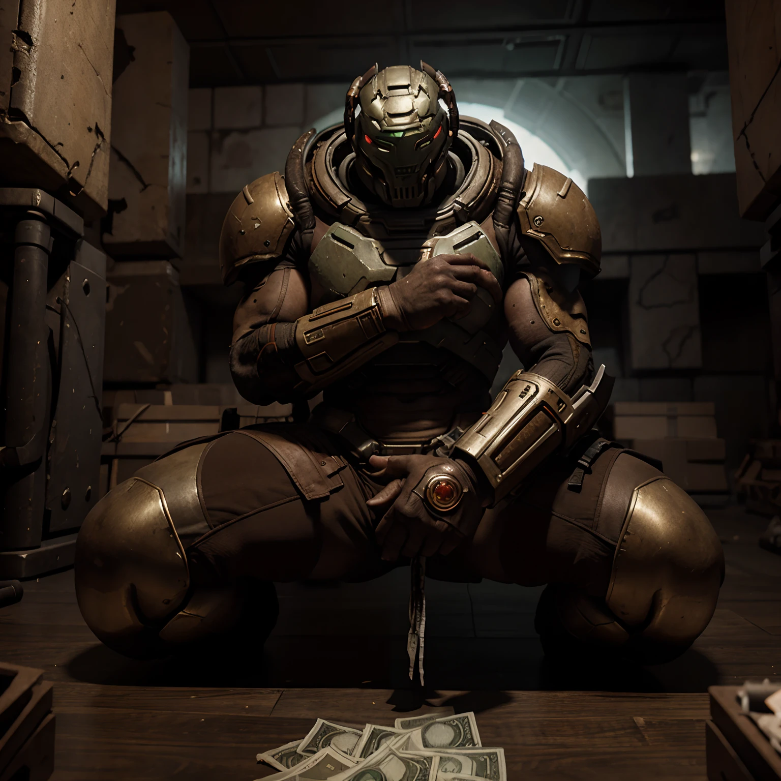 Doom eternal, counting money