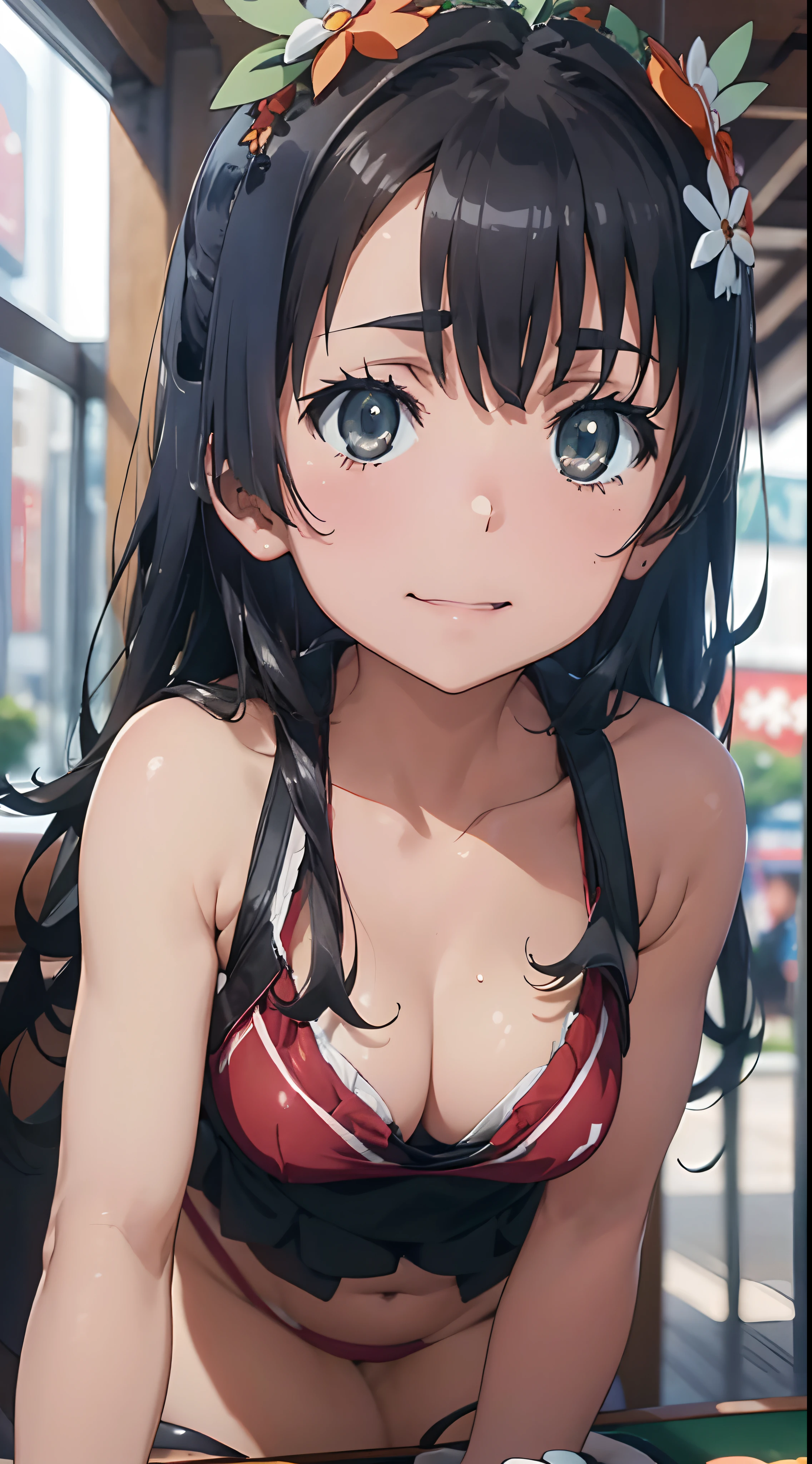One lady,,japanes,(((bunnygirl))),,,Wet with sweat,Natural smile,Clothes are wet,(((Nariko Saten)))High quality, detail, Depth and finesse。stares at the camera。Use of fisheye lenses、Beast hairstyle ban、Maintain finger shape、impact-resistanthigh-quality, detail, Depth and 3D effects。Worthy of 16k wallpapers。The texture of the material changes.、Realistic expression.。Official art。Natural light,((Realism: 1.2)), dynamic far view shot,Cinematic lighting, Perfect composition, by sumic.Has a small, ultra-detailliert, Official art, masutepiece, (Best Quality:1.3), glint, Highly detailed CG Unity 16K wallpaper, Detailed background, masutepiece, Best Quality, (masutepiece), (Best Quality:1.4), (超A high resolution:1.2), (hyper realisitic:1.4), (Photorealistic:1.2), Best Quality, High quality, hight resolution, Detail Enhancement,(((Casino)))((()))