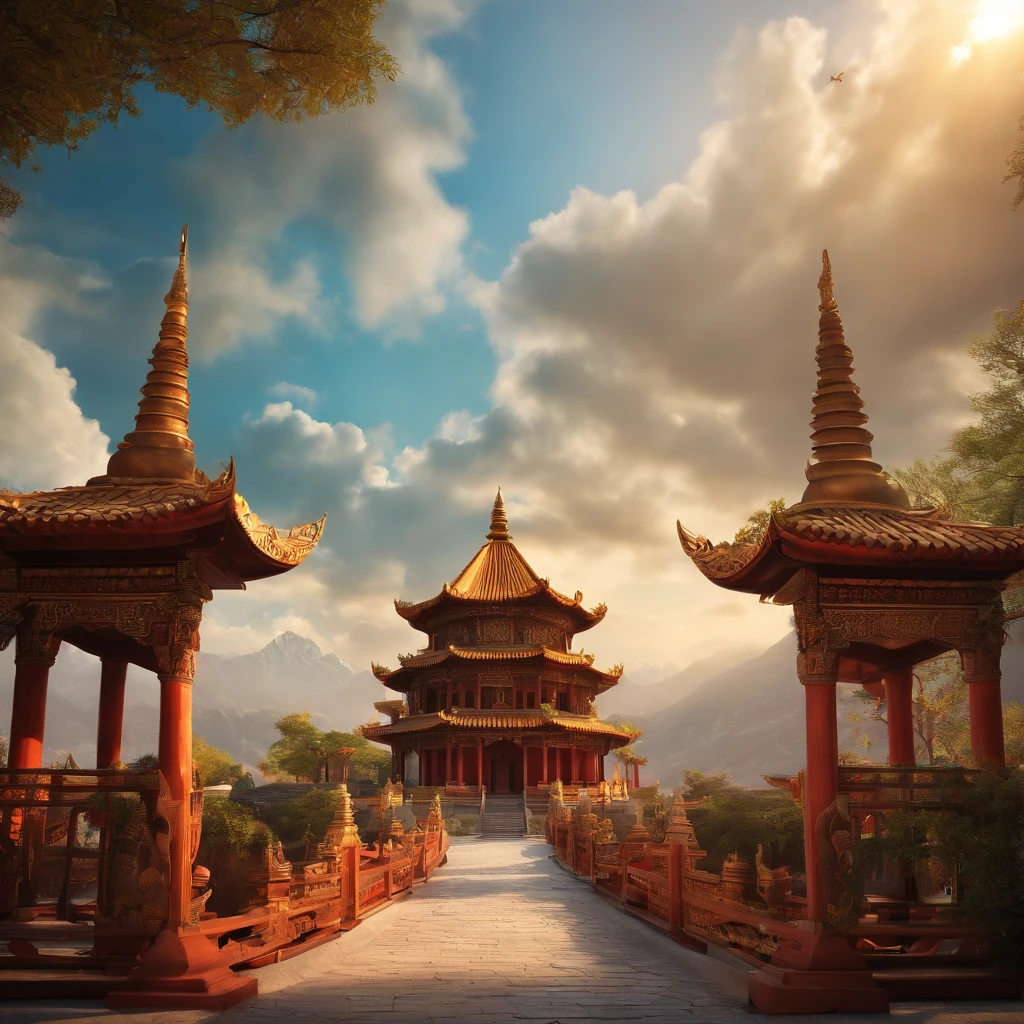 Bring dragons and temples to life