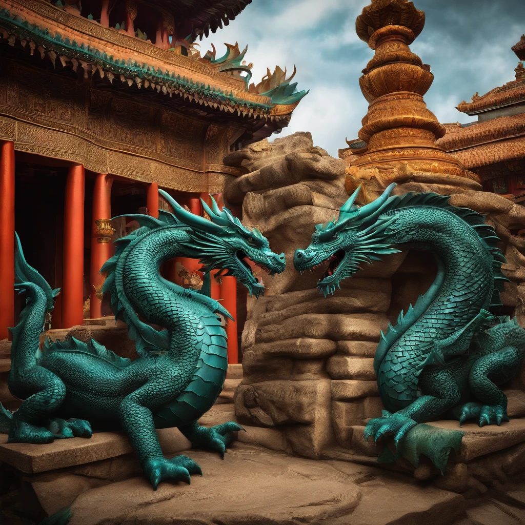 Bring dragons and temples to life