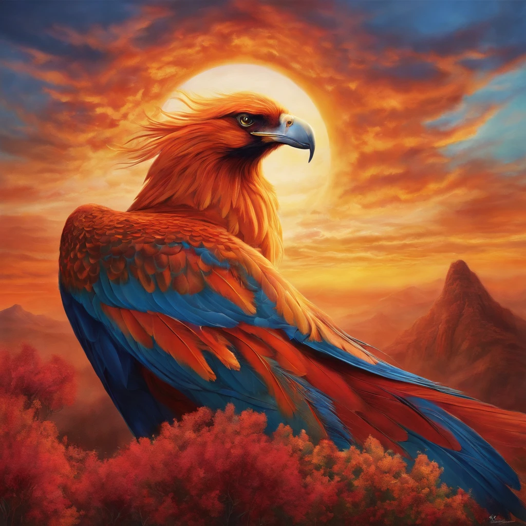 Bring the phoenix and the sky to life