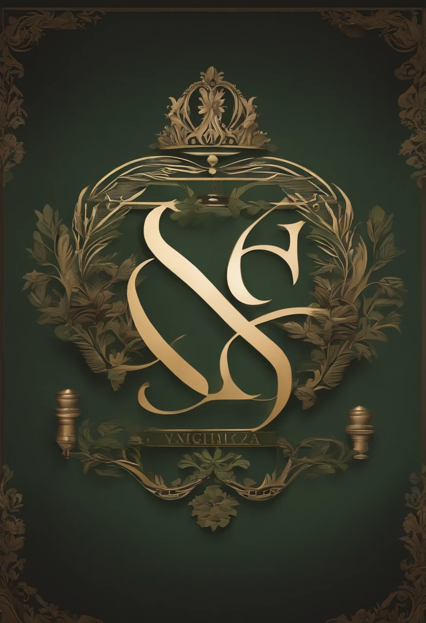 create a logo with the initials SQ, so that they overlap, creating a shape, below the initials write the surnames Souza and Quaresma, write lawyers, place a symbol of a scale so that it unites everything, use military green, brown and gray all in pastel tones.