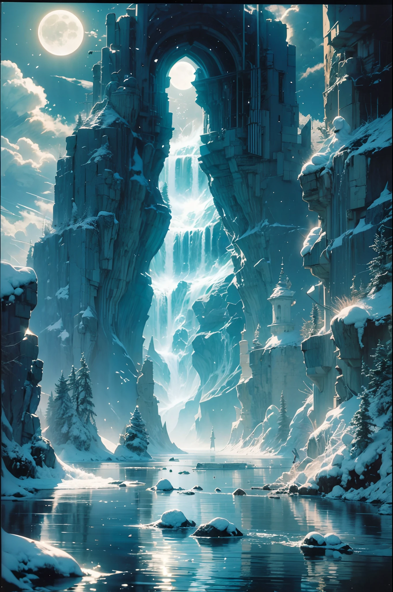 Rime Ice, moonlight -imagine --auto --s2