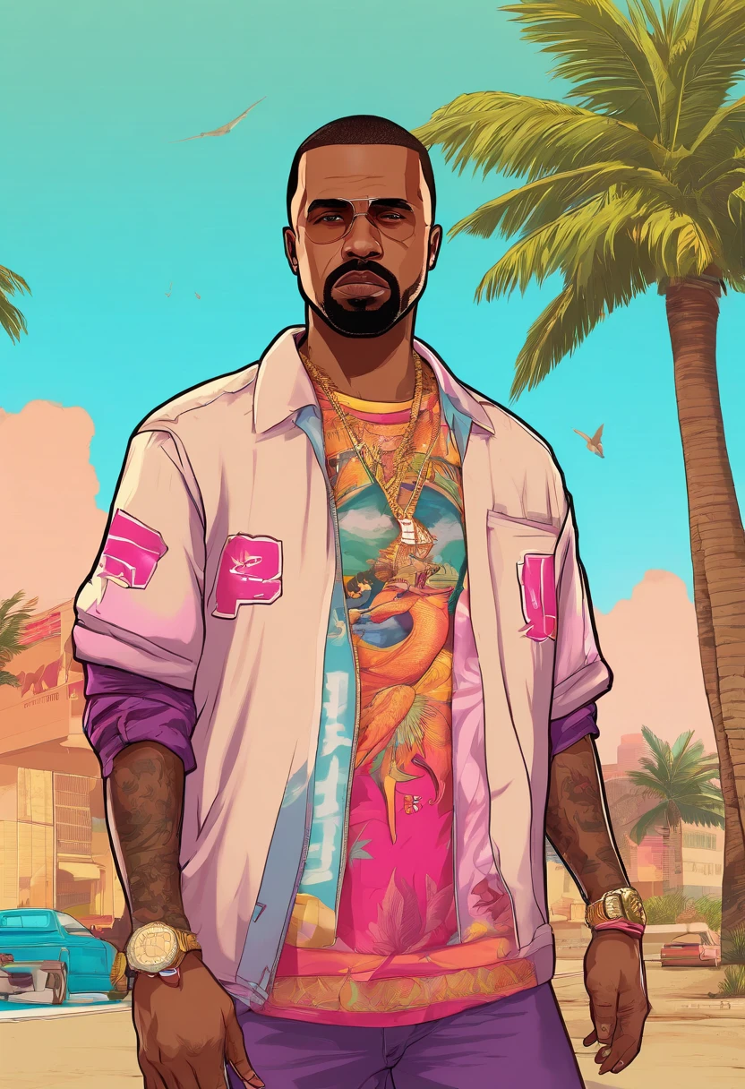 um close up de um homem de camisa do time de futebol do Corinthians parado em frente a um espelho, em gta vice city, gta vice estilo da cidade, drake em gta v, gta personagem, ele veste uma camisa azul, como um personagem de gtav, retrato africano Jesse Pinkman, Como o protagonista de GTA 5, GTA Vice City Remasterizado, Kanye West em GTA v