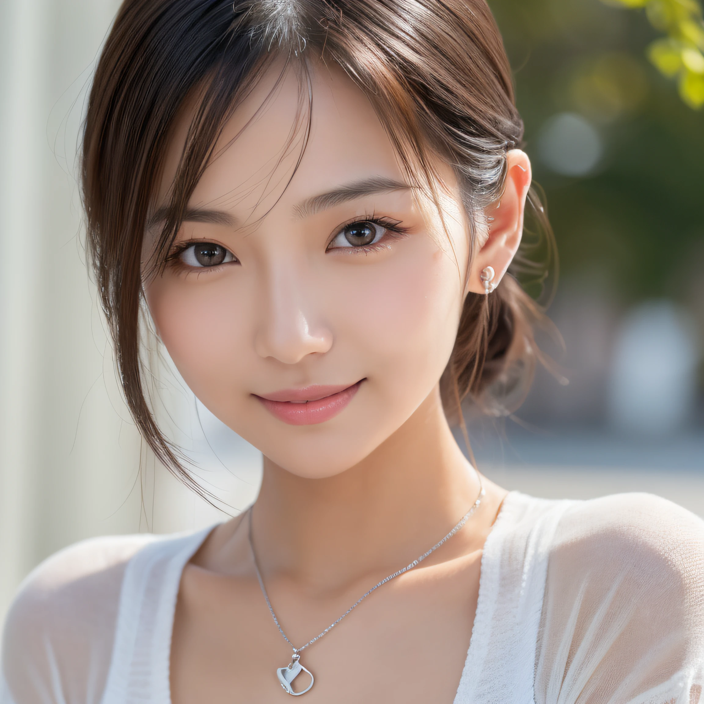 (Close-up: 1.4),
(RAW Photos: 1.2), (Photorealistic: 1.4), (Masterpiece: 1.3), (Best Quality: 1.4), Dreamy, (Detailed Eyes), (Detailed Facial Features), (Detailed Clothing Features), Skin Tightening, (Shiny Skin), (Slender Girl), (Slim Girl), 1 Girl, (Full Body)), Solo, Cute, Smry, (Middle Breast), Bangs, Straight Hair, Long hair, black hair, black eyes, crystal pendant, long blue scarf, white long wool coat, black thick pantyhose, brown snow boots, (best quality, 8k, 32k, masterpiece, UHD: 1.2), cute Japan woman photo, 1 girl, (big), (tall woman), (abs), (lips), closed mouth, (medium short), double eyelids, Wet skin, only one very beautiful woman, very sexy body, gaze looking directly at the camera, golden ratio face, golden ratio body, perfect body, perfect face, perfect breasts, big breasts looking directly at the camera, non-permanent sexy expression, holding breasts between arms to make cleavage, breasts closer, coquettish smile, very happy smile, skin gloss, big eyes, highlights in the pupils, Lip gloss, distinct double eyelids, eyelashes, long neck, beautiful short hair, glossy dark black hair, bangs, thick bangs, shiny skin, mole, teary mole, clean bangs, clean collarbone, clean ass bone, pure white background, blank background, crystal clear white business shirt, clothes that seem to be visible and invisible, overwhelming charm, attractive natural light, 19 years old