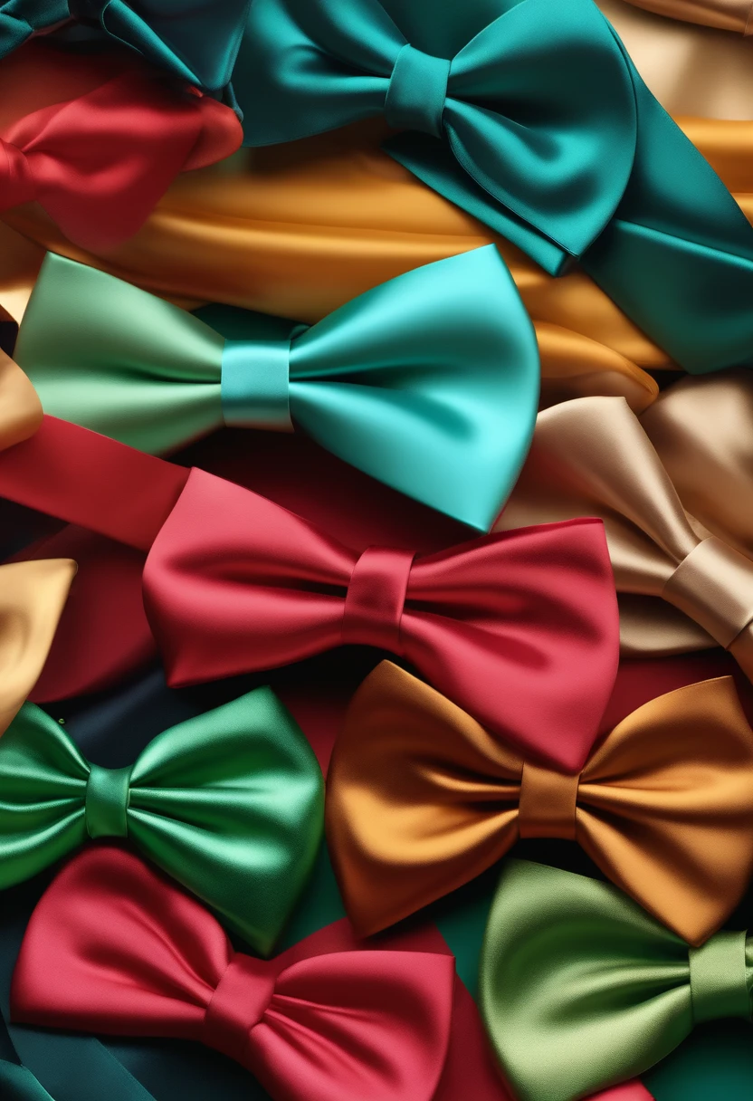 A bow tie, advertising design illustration, material, elements, golden, Tiffany blue background color, (best quality, 4k, highres, masterpiece:1.2), ultra-detailed, (realistic,photorealistic,photo-realistic:1.37), color pop, studio lighting, sharp focus, professional, vibrant colors, glossy finish, intricate patterns, flowing silk, elegant arrangement, delicate curves, luxurious appearance, sparkling details, whimsical charm, eye-catching composition, shiny metallic accents, sophisticated style.