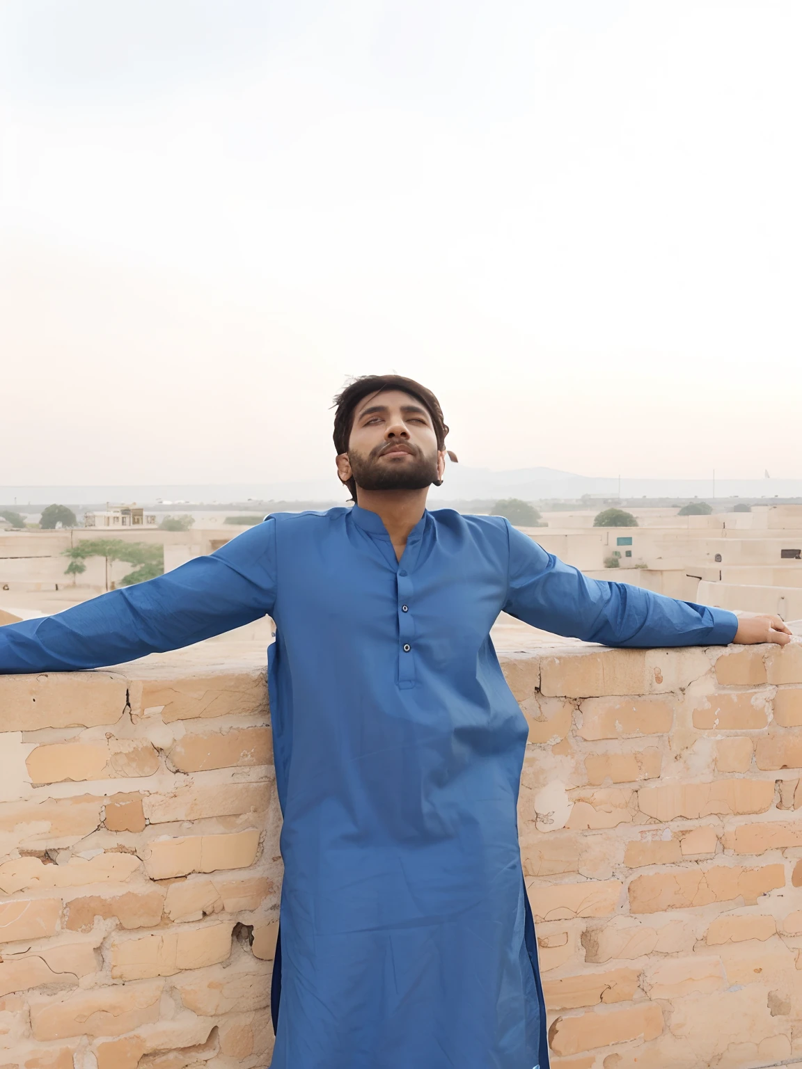 Gadi wala background stylish kurta