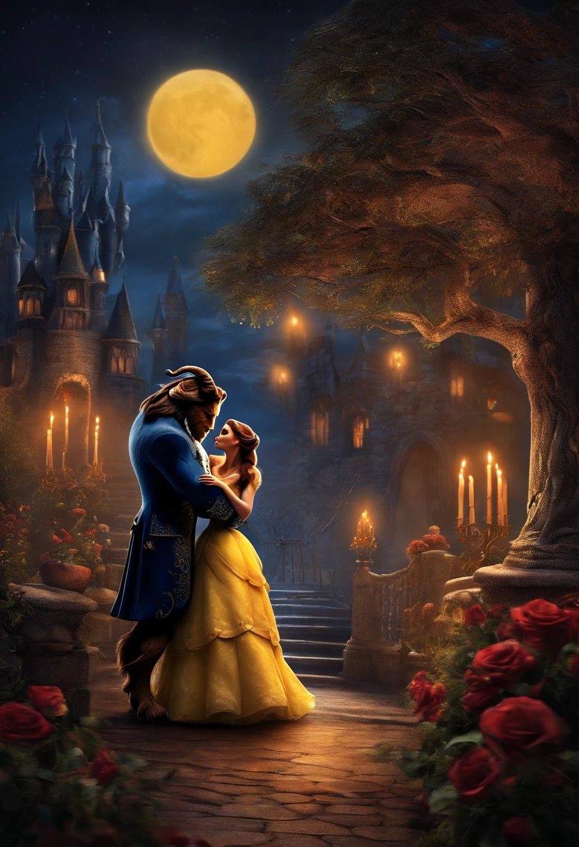 Beauty and the Beast nightmare before Christmas