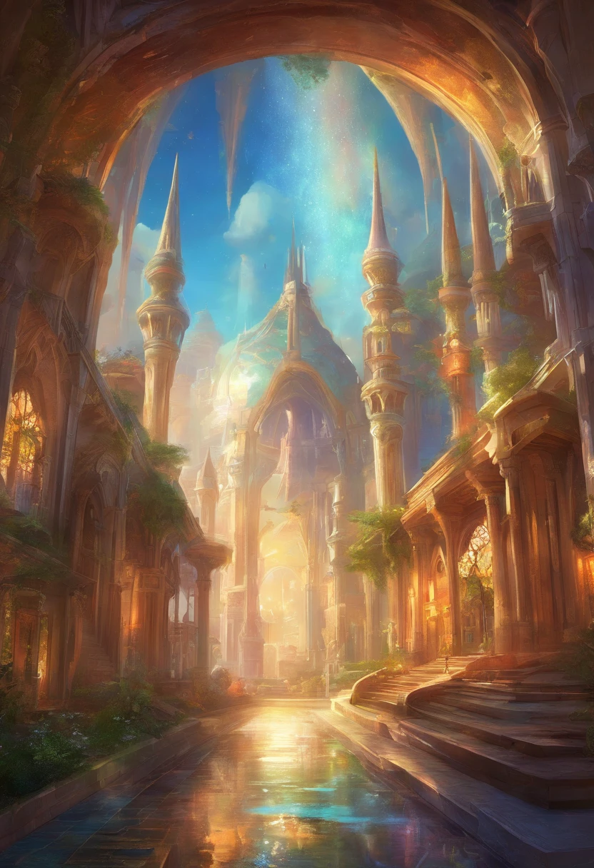 sidon style, City of progress, futuristic city, utopian world, shiny great colors,prosperous buildings, high class clothes and architectural designs, luxurious constructions, utopian futur, highly detailed, hdr, perfect, stunning progressive architecture, flawless world, reflective surfaces, subsurface scattering, flawless buildings, beyond imagination, 8K, global illumination, wide angle, god rays, dream world, destroying heaven, destorying heaven,