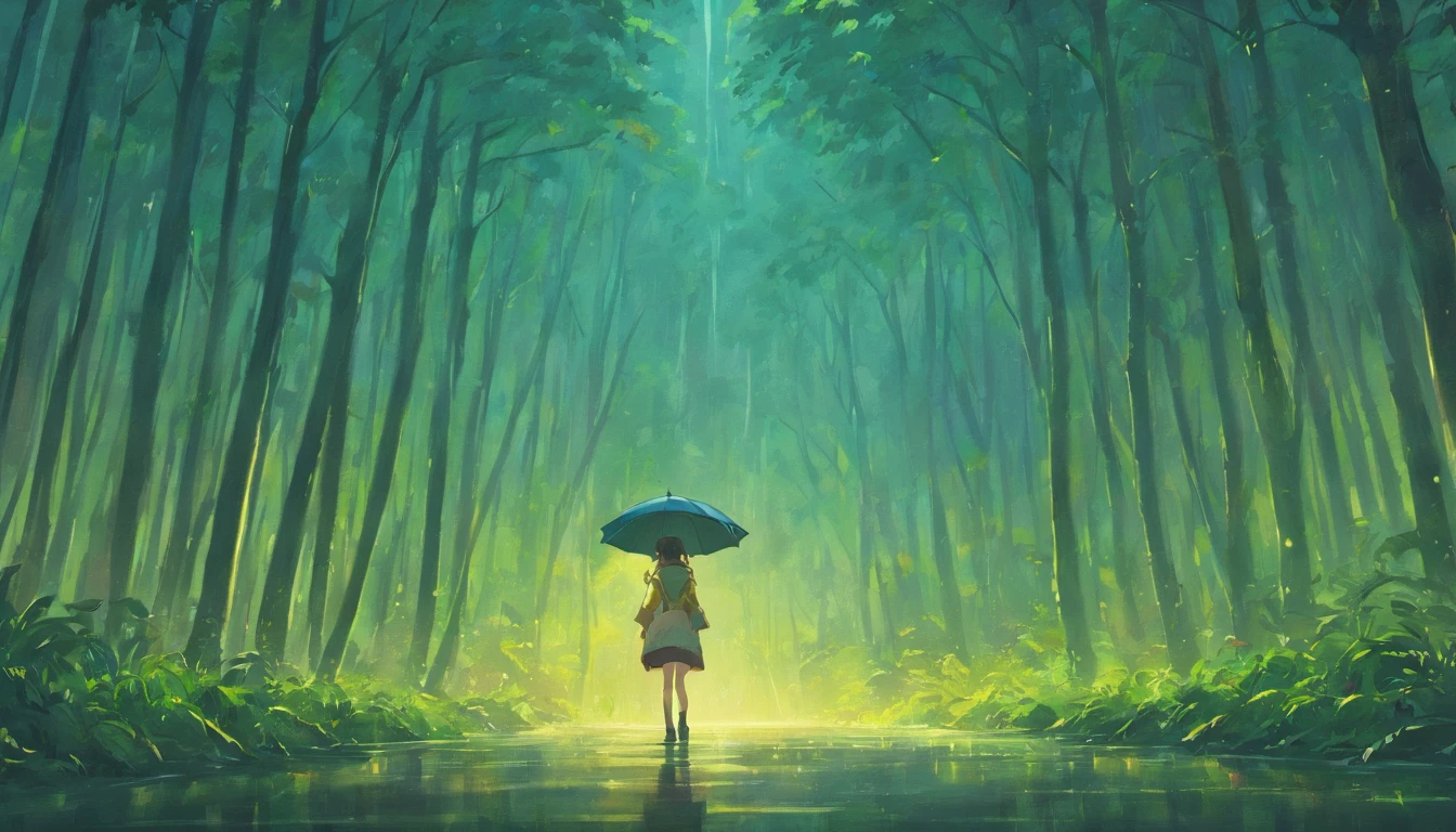 Rainy days,janelas,the woods,Rain Shizuku seaside