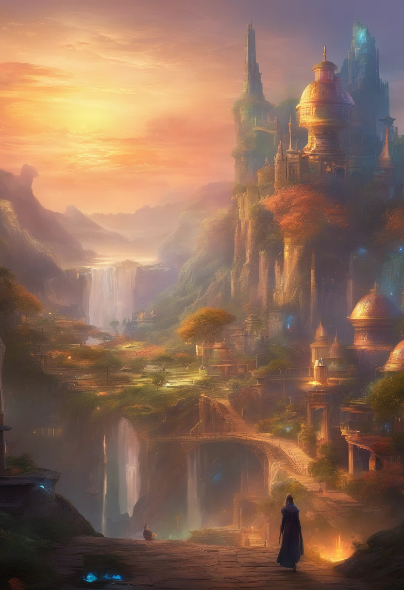 City of Progress、Cidade futuristica、Cyberpunk world、vibrant with colors,High gloss、Bustling neon mansions、Highly detailed HDR、Perfect、PerfectWorld、shiny reflective surfaces、subsurfacescattering、Beyond imagination、8K、Global illumination、wide angles、dreamworld