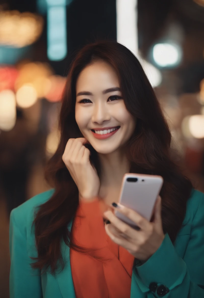 stock investment chart background
woman
smile
Japanese
look at phone
