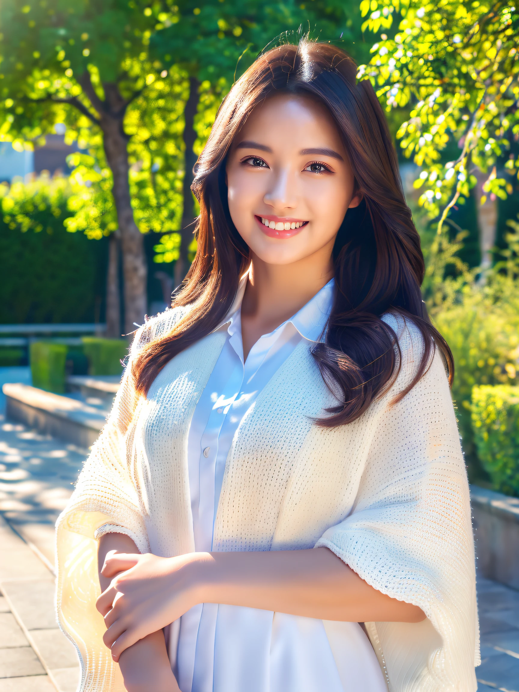 master piece,8k,(master piece,photorealistic:1.5),(master piece,ultra high resolution:1.5),(master piece,best quality,ultra detailed:1.5),
beautiful girl,full body,10's,light smile,outdoors,