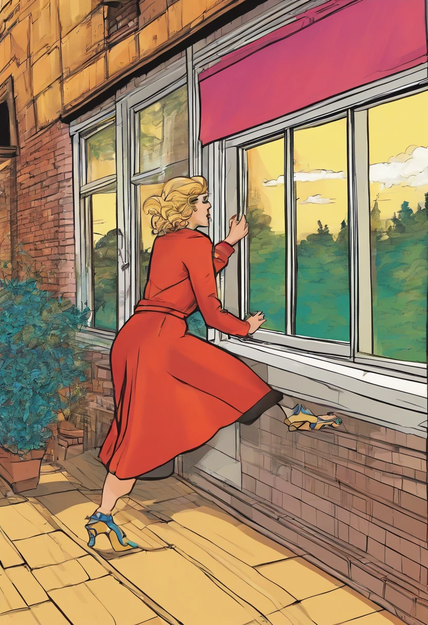 Tip toe through the window