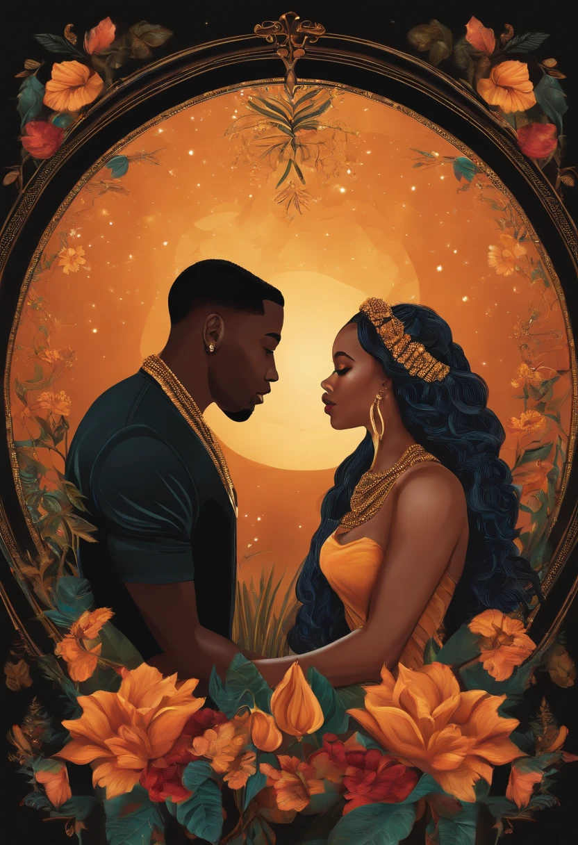 A black petite female Virgo and a black male Scorpio in love