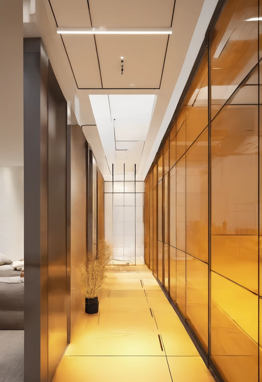Golden amber，Fine materials，（Shining Effect），fluorescent light