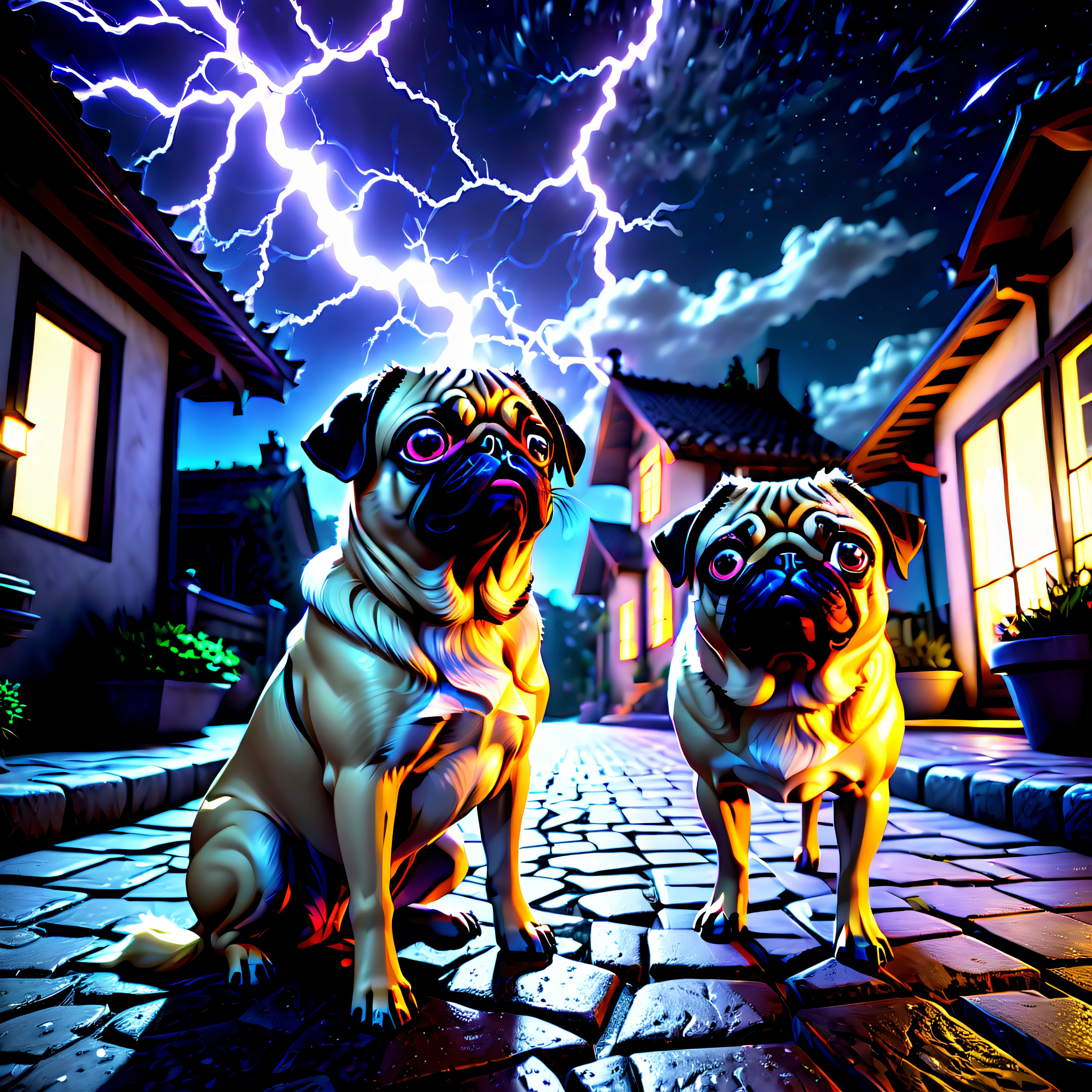 pro-photorealistic ultra_high-quality ultra_high-detail ultra_high-res deep path equirectangular Gorgeous Diva girl and Pug_dog epic eyes howling meticulously intricate enhanced ultra_sharpness, luminescence Moonlight volumetric lightning contrast saturate optimal accurate extreme improved reflex UHD 64K NVIDIA_RTX_RENDERING RAY_TRACING DLSS_3 EFFECTS_CINEMATIC XT3 HDR DSLR unrealengine5 cgi vfx sfx 3dcg color-coded romm rgb pbr fxaa txaa ssao --v 5.2 --s 1000 --c 20 --q 20