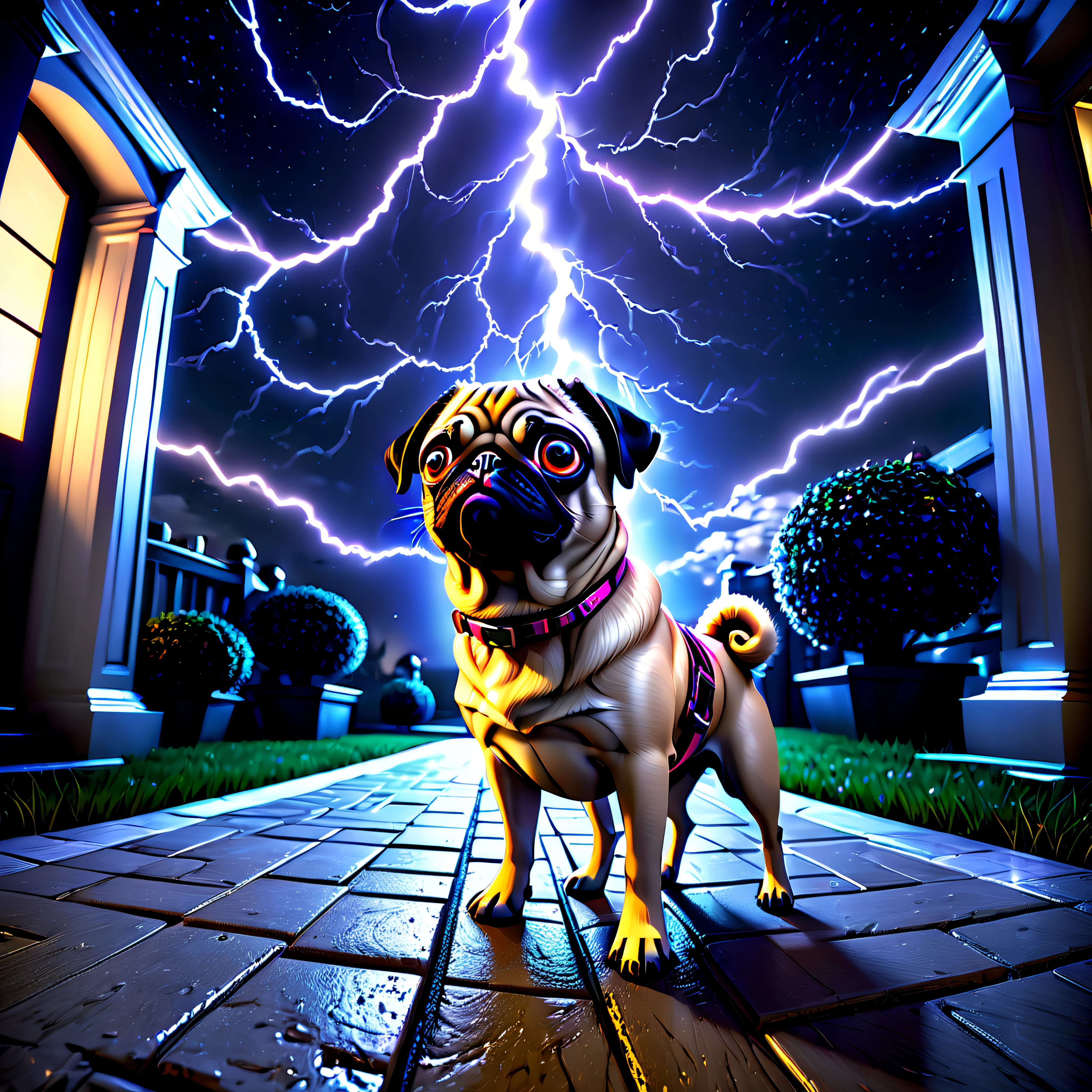 pro-photorealistic ultra_high-quality ultra_high-detail ultra_high-res deep path equirectangular Gorgeous Diva girl and Pug_dog epic eyes howling meticulously intricate enhanced ultra_sharpness, luminescence Moonlight volumetric lightning contrast saturate optimal accurate extreme improved reflex UHD 64K NVIDIA_RTX_RENDERING RAY_TRACING DLSS_3 EFFECTS_CINEMATIC XT3 HDR DSLR unrealengine5 cgi vfx sfx 3dcg color-coded romm rgb pbr fxaa txaa ssao --v 5.2 --s 1000 --c 20 --q 20