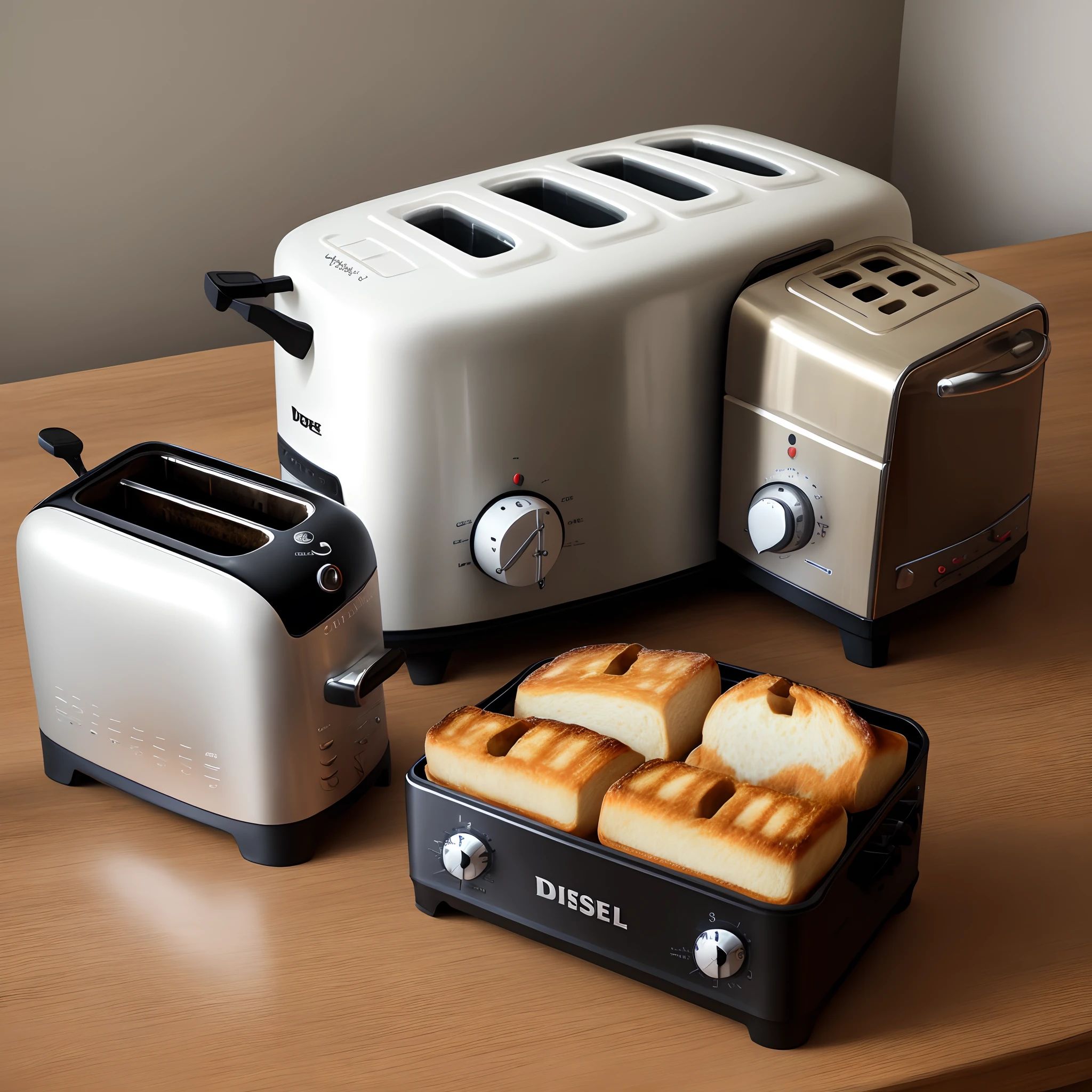 Diesel powered toaster