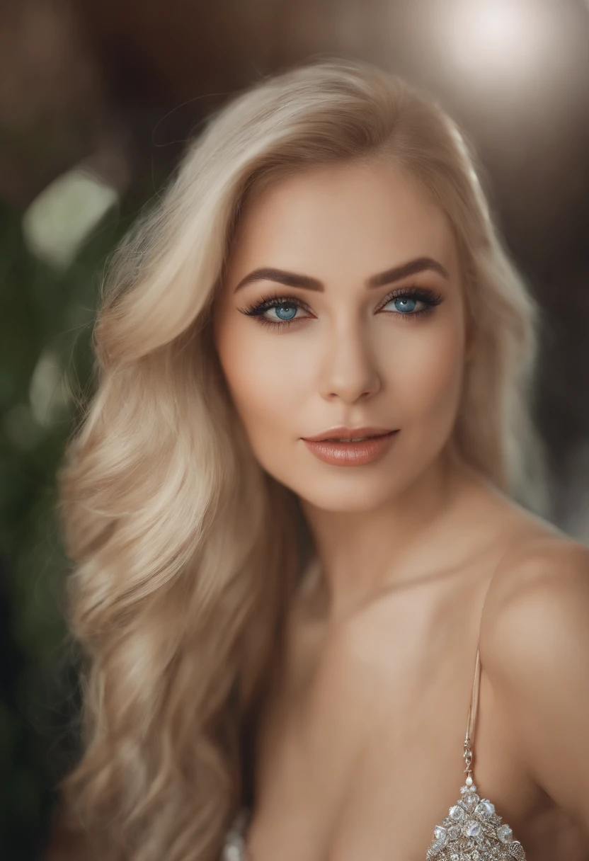 25 years, Gorgeous Russian Girl, 1girl,full_body,(ah high:1.1),blonde woman, hair light, Dark Hair RootsLong_Hair,Bangs,(Red_Inner Hair:0.7),Blue_eyes,medium_가슴, medium_areolas, Completely_,(tender_muscle_line:0.8),wearing_Sexy_The clothes , Sexy , (Capital letter:1.2), at_mall, Masterpiece, best best quality,ultra_Detailed,