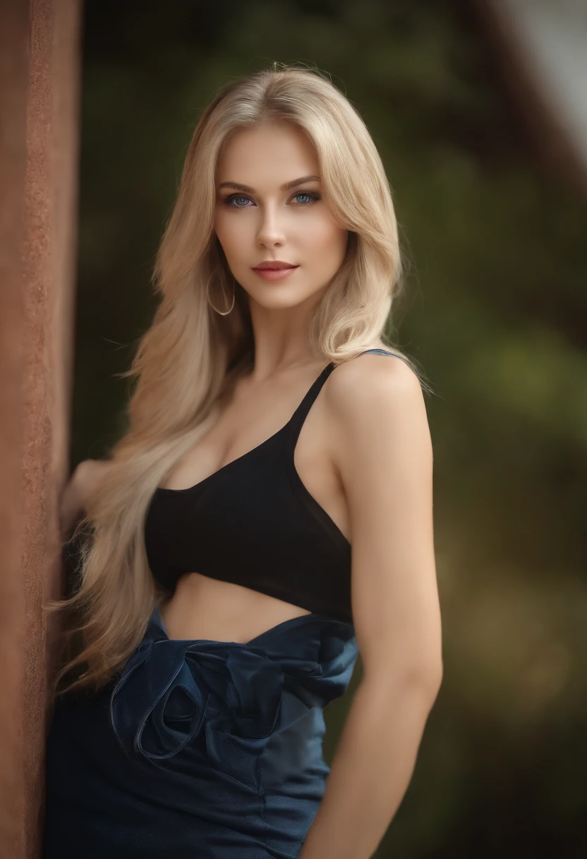 25 years, Gorgeous Russian Girl, 1girl,full_body,(ah high:1.1),blonde woman, hair light, Dark Hair RootsLong_Hair,Bangs,(Red_Inner Hair:0.7),Blue_eyes,medium_가슴, medium_areolas, Completely_,(tender_muscle_line:0.8),wearing_Sexy_The clothes , Sexy , (Capital letter:1.2), at_mall, Masterpiece, best best quality,ultra_Detailed,