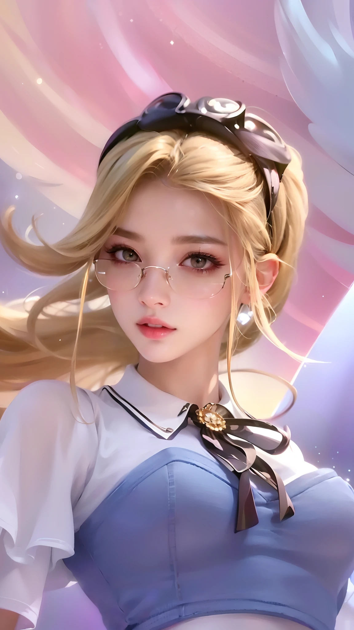 (8k, RAW photo, photorealistic:1.25) ,( lipgloss, eyelashes, gloss-face, glossy skin, best quality, ultra highres, depth of field, chromatic aberration, caustics, Broad lighting, natural shading,Kpop idol) looking at viewer with a serene and goddess-like happiness,