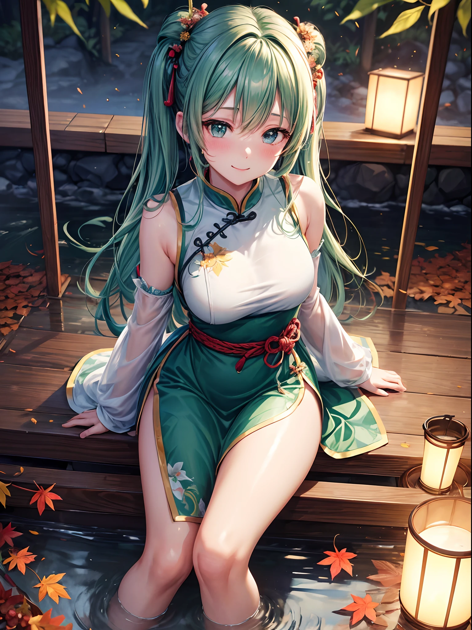 green leaf, flowing sunshine, calm atmosphere, foggy morning, chirping birds, Bright color quality, A high resolution), Detailed tree trunk, peaceful scenery, Peaceful atmosphere, in pastel shades, immersive experience, attractive beauty, and natural masterpieces.
Beautiful Nahida, couple, The wine bottle inside her , Wine bottle with hands under thighs, full, oda'There's a lot on the bottle