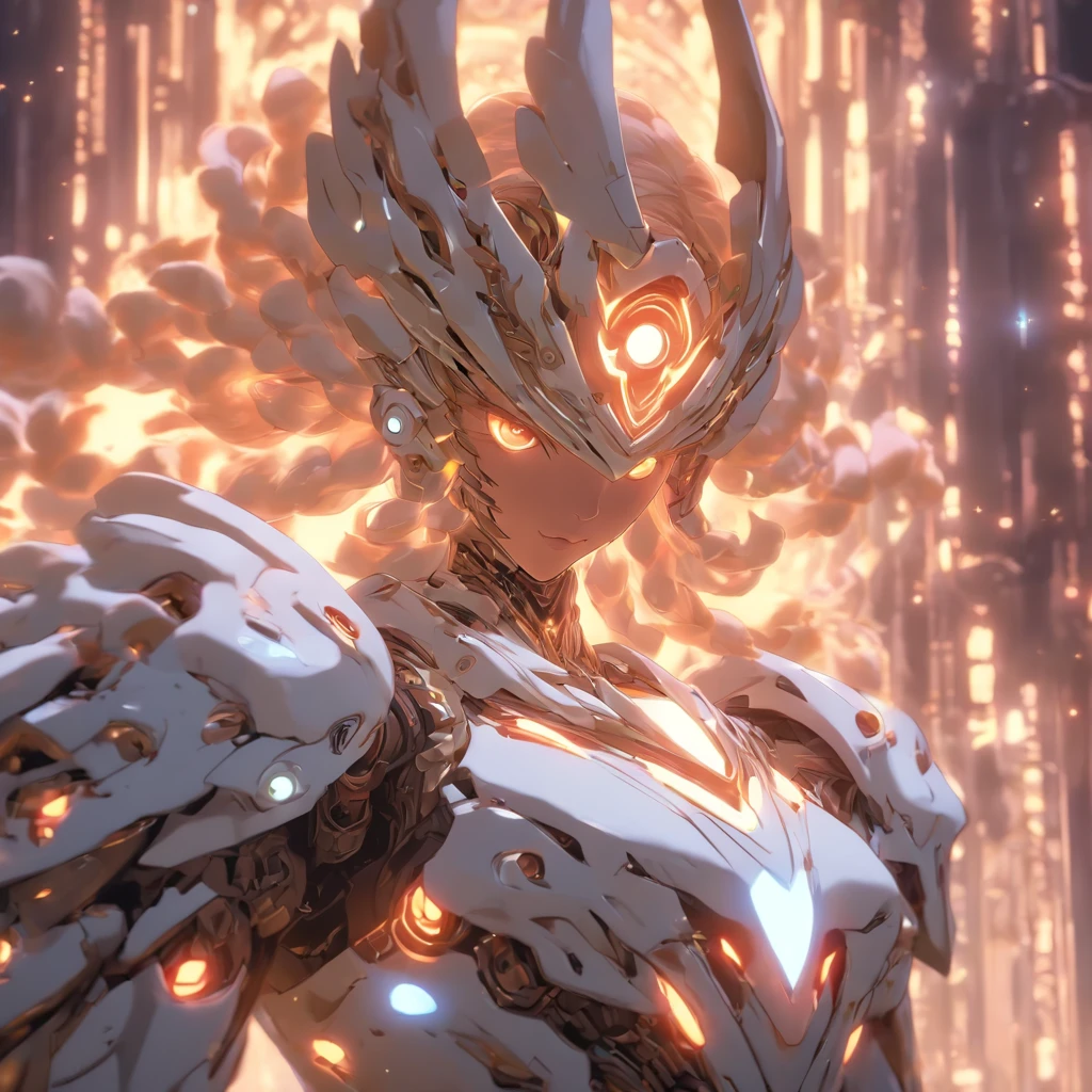 (Cowboy Shot:1.2),(Wide angle shot), (longshot:1.3), (Intricate details:1.4), (masutepiece) , ((anime robots, Beautiful Golem, ((White skin)), Angel, 1girl in, Magic)), (Perfect aesthetic eye:1.3) , (Detailed eyes) , (Halo:1.2) , (elden ring:1.3), (mechanical wings), (Wings:1.3), blazing, twin-tail hair, multicolored hair, (Perfect hands:1.1), (Anatomically correct body:1.4), (Perfect face), Majestic Guardian Night | Ultra-detailed robotic armor | Cinematic lighting | Complex filigree metal design | 16 K | unreal enginee 5 | Octane Render | 。.3D, (Anatomically correct :1.4), (Holographic Hyperspace Metaverse 50mm, ultra-detailliert, Fantasy background, blush, Solo), (Fighting stance:1.3), (Magic Circle:1.3), Lightning Effect, (Ray tracing), A showing your abilities.i., (Glowing eyes) , (Luminous particles) , 16k race wallpaper, Robotic scalpel,