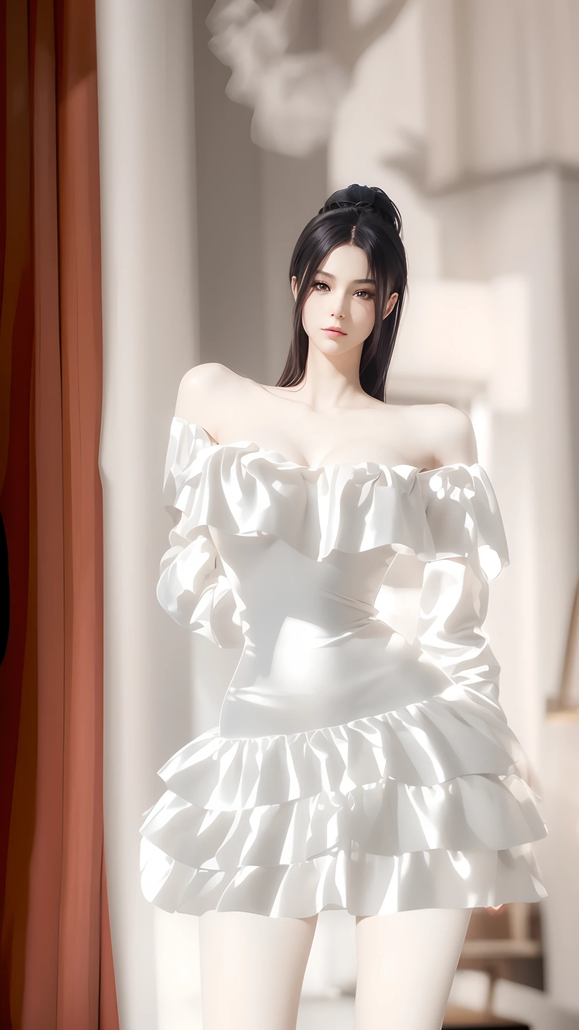 anime, avatar, masterpiece, best quality, high quality, high definition, high quality texture, high quality shadow, high detail, beautiful detailed, fine detailed, extremely detailed , detailed texture, colorful , delicate, cinematic light, side light, Lens Flare, Ray Tracing, detailed beautiful delicate eyes, dont change object, dont change face, big boobs, big breast
