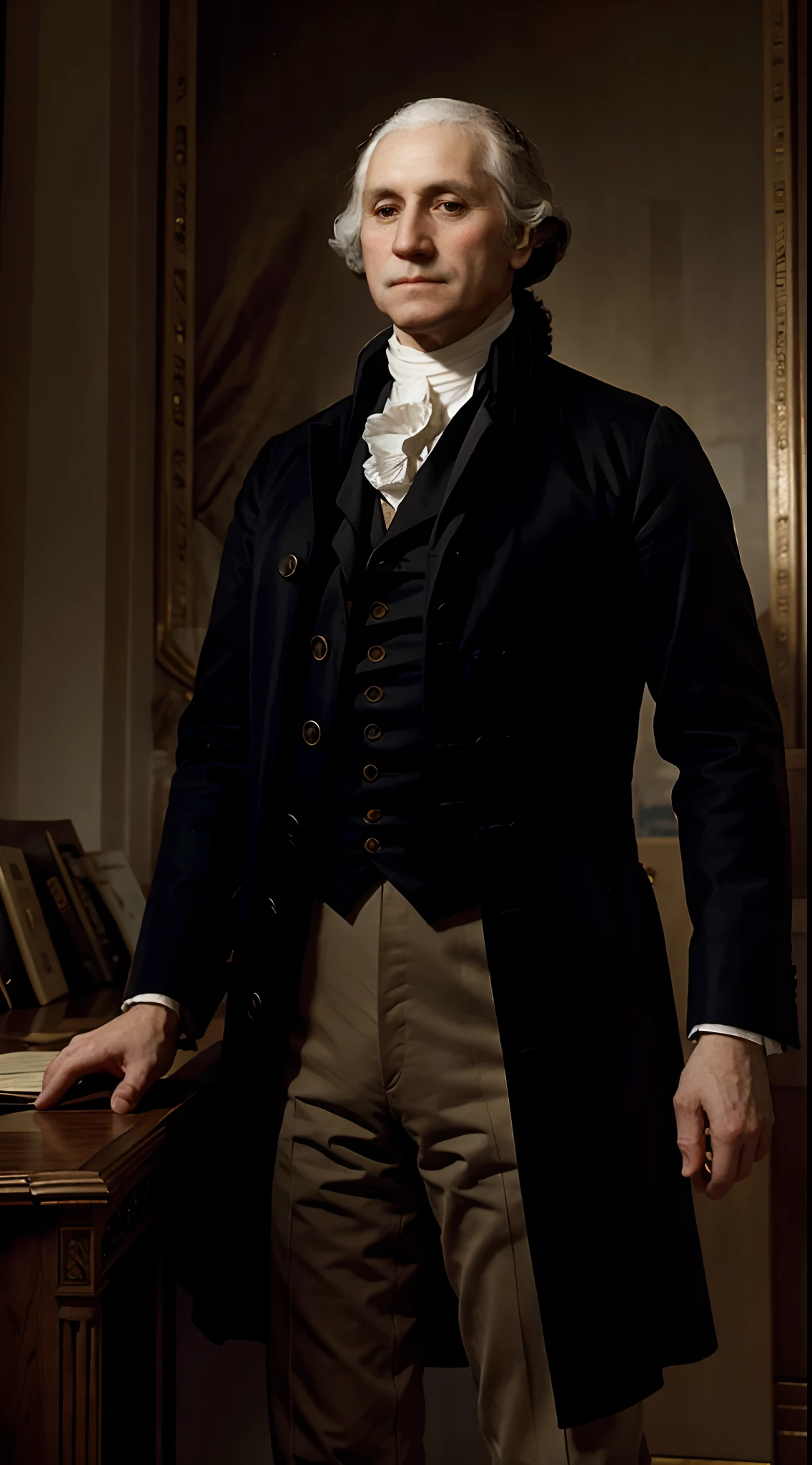 President George Washington in the United States Senate