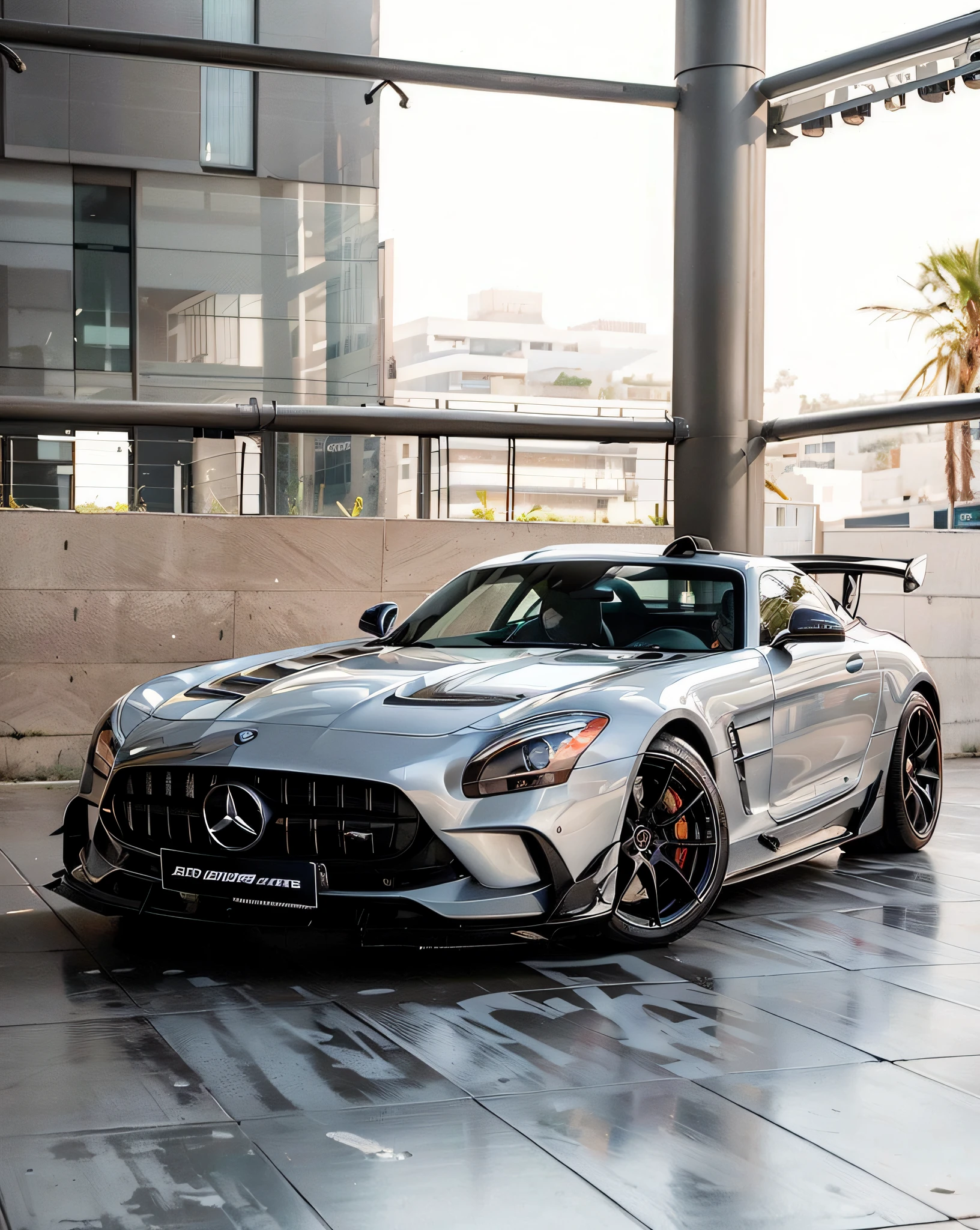 The Mercedes SLS AMG Roadster is a stylish sports car with a unique design, Slr, Mercedes Benz, Wide body, hyper detailed hyper detailed, Beautiful masterpiece, ๐๐๐โบ๐๐๐, mercedez benz, โจ๐๐, ๐๐คก, ๐ฅ ๐ ๐น๏ธ ๐ :2, Incredible masterpiece, LuxuryLifestyle, ultraย -ย detailed, stunning masterpiece