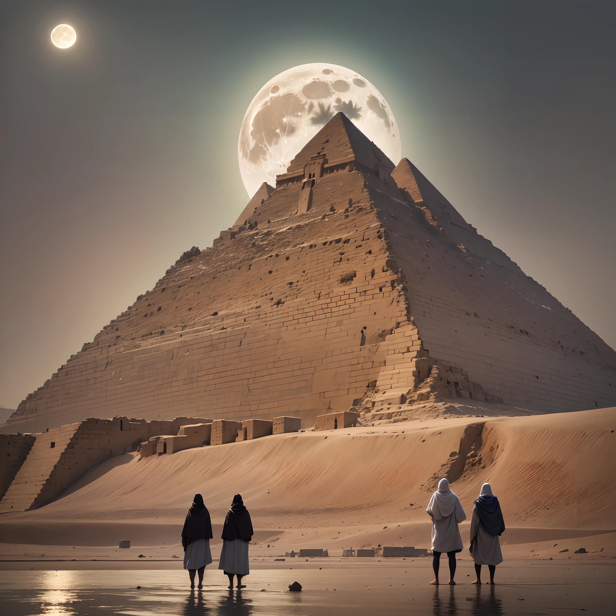 egypt,tempel,modern,peopel,background,fullmoon,overcast,rain,brid,prespective --auto --s2