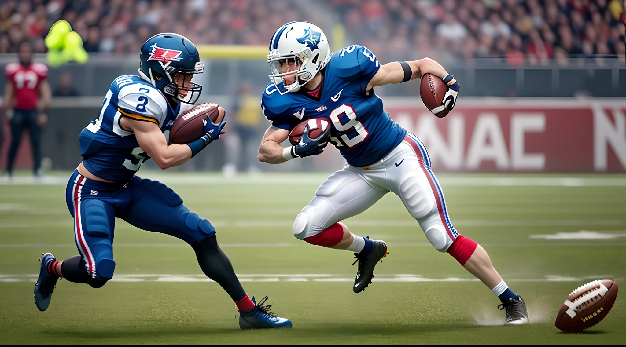 2v2 American football league